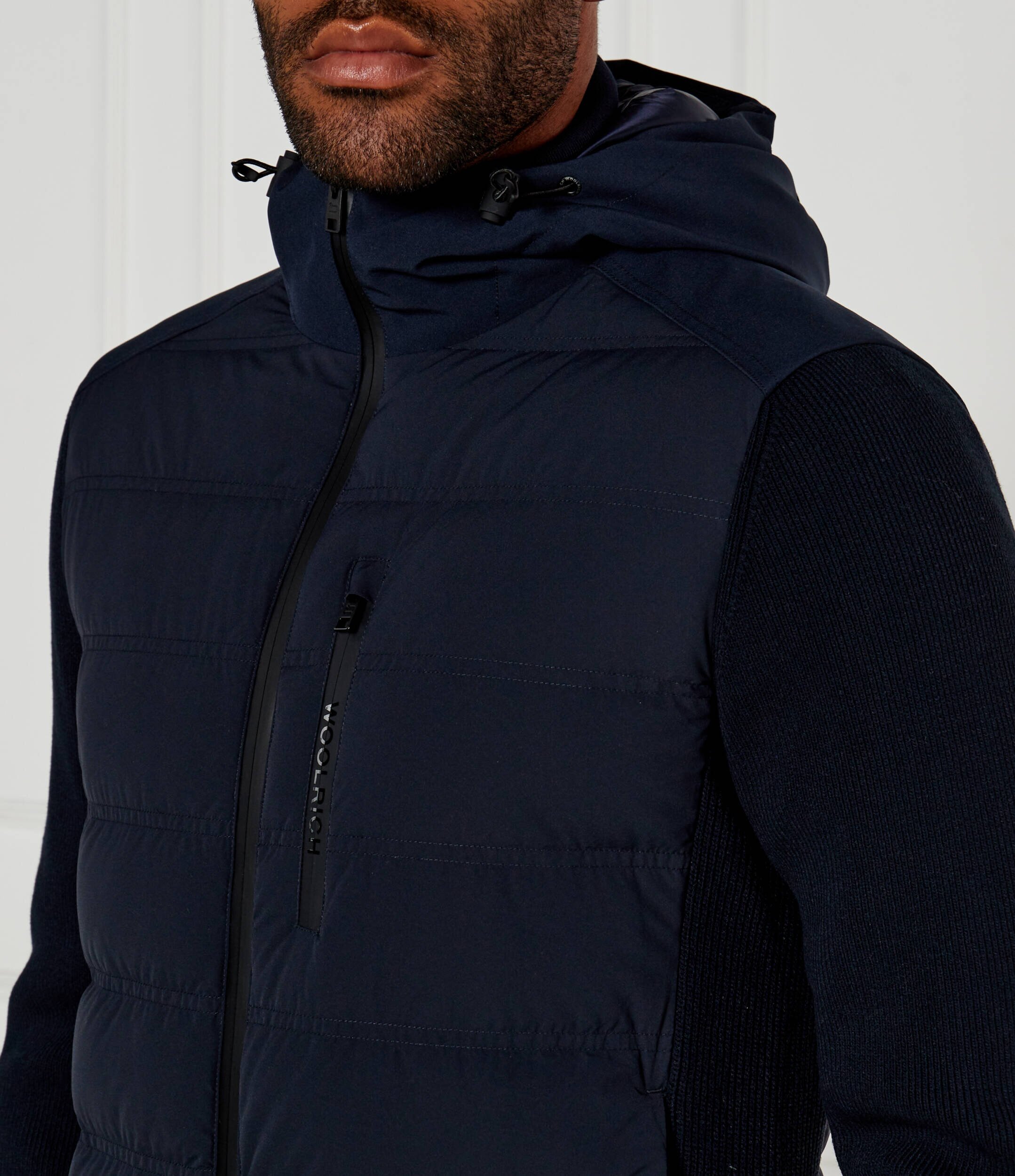 Woolrich De puf geacă BERING HYBRID | Slim Fit