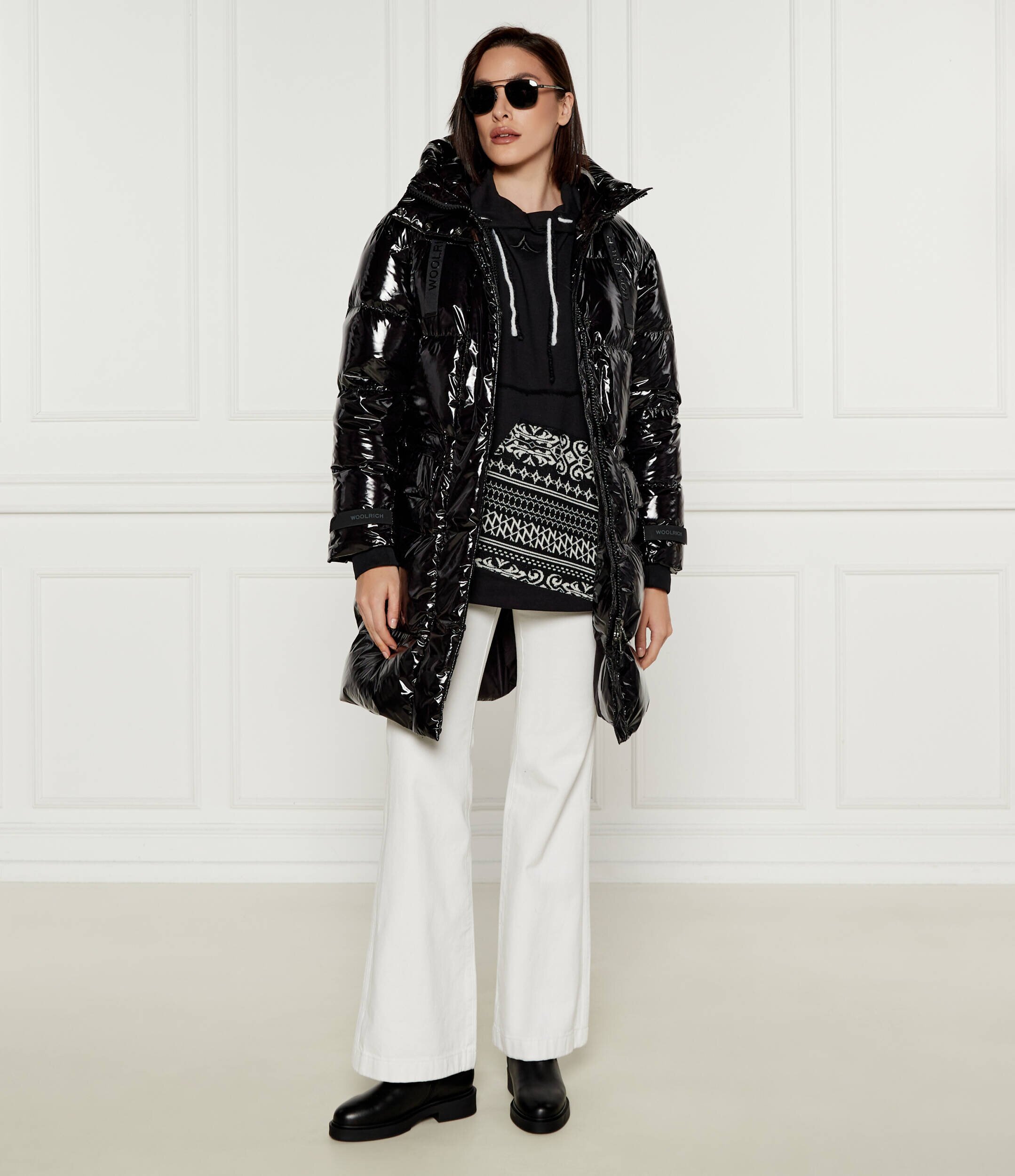 Woolrich De puf palton GLOSSY