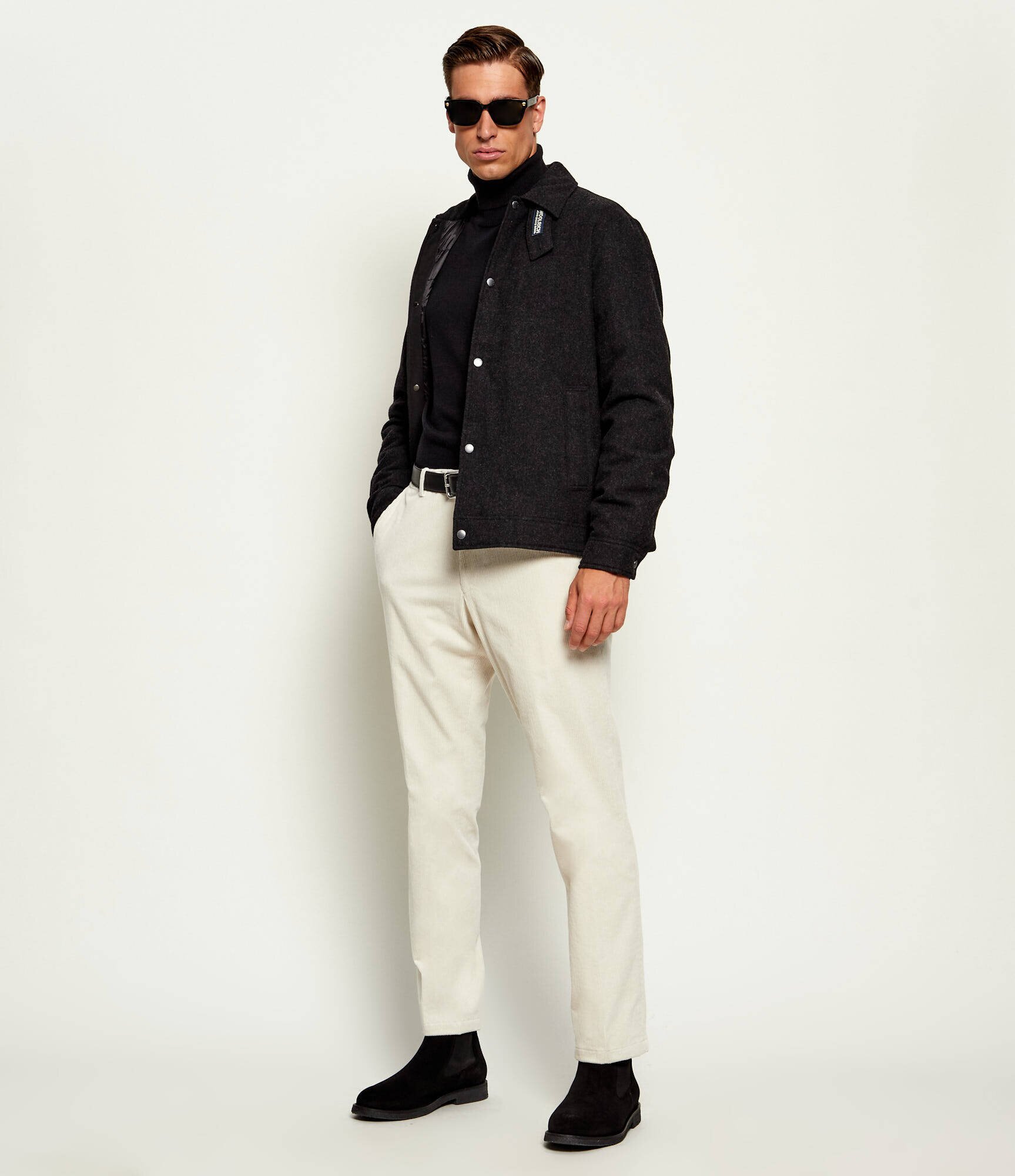 Woolrich Geacă de puf Keating | lână | regular fit