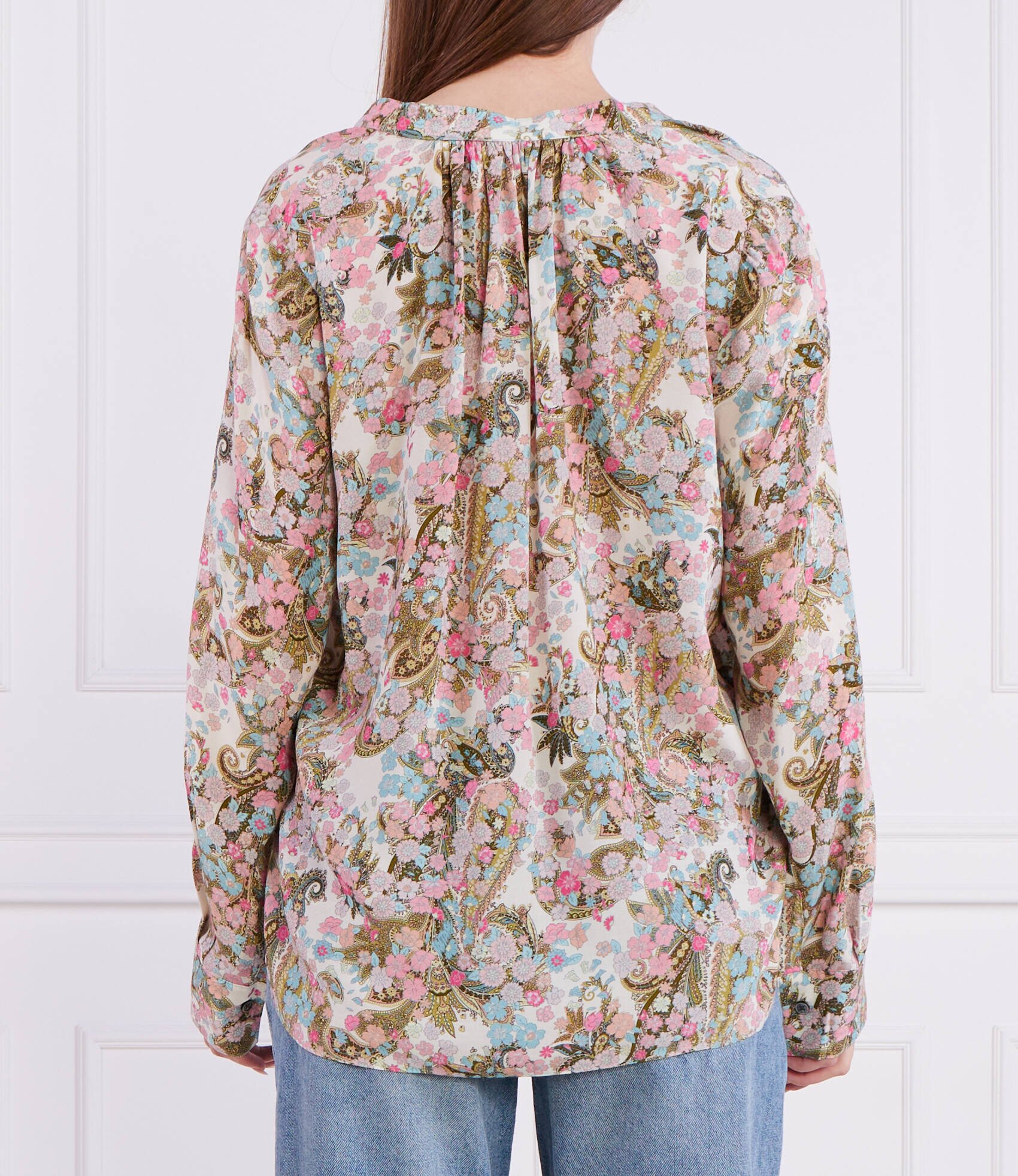 Zadig&Voltaire Bluză TINK SOFT YOKO FLOWER | Regular Fit