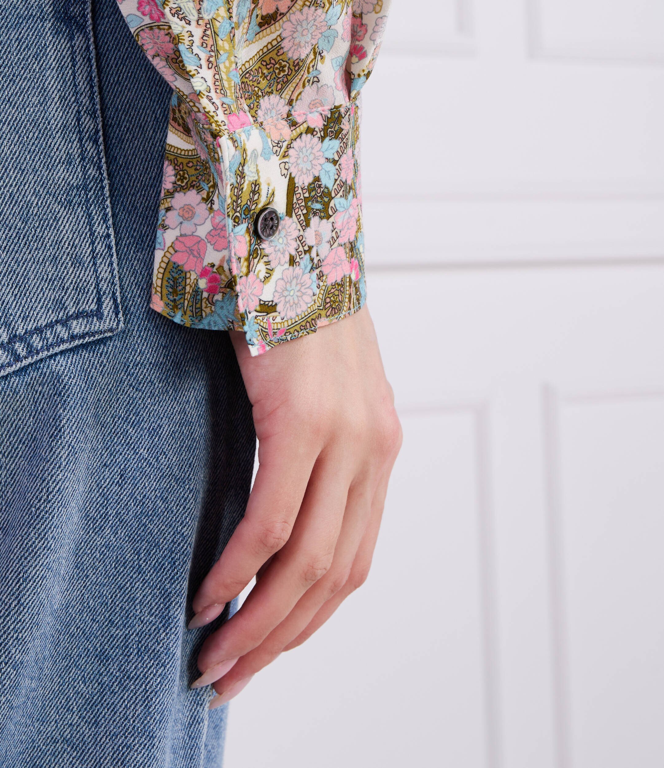 Zadig&Voltaire Bluză TINK SOFT YOKO FLOWER | Regular Fit