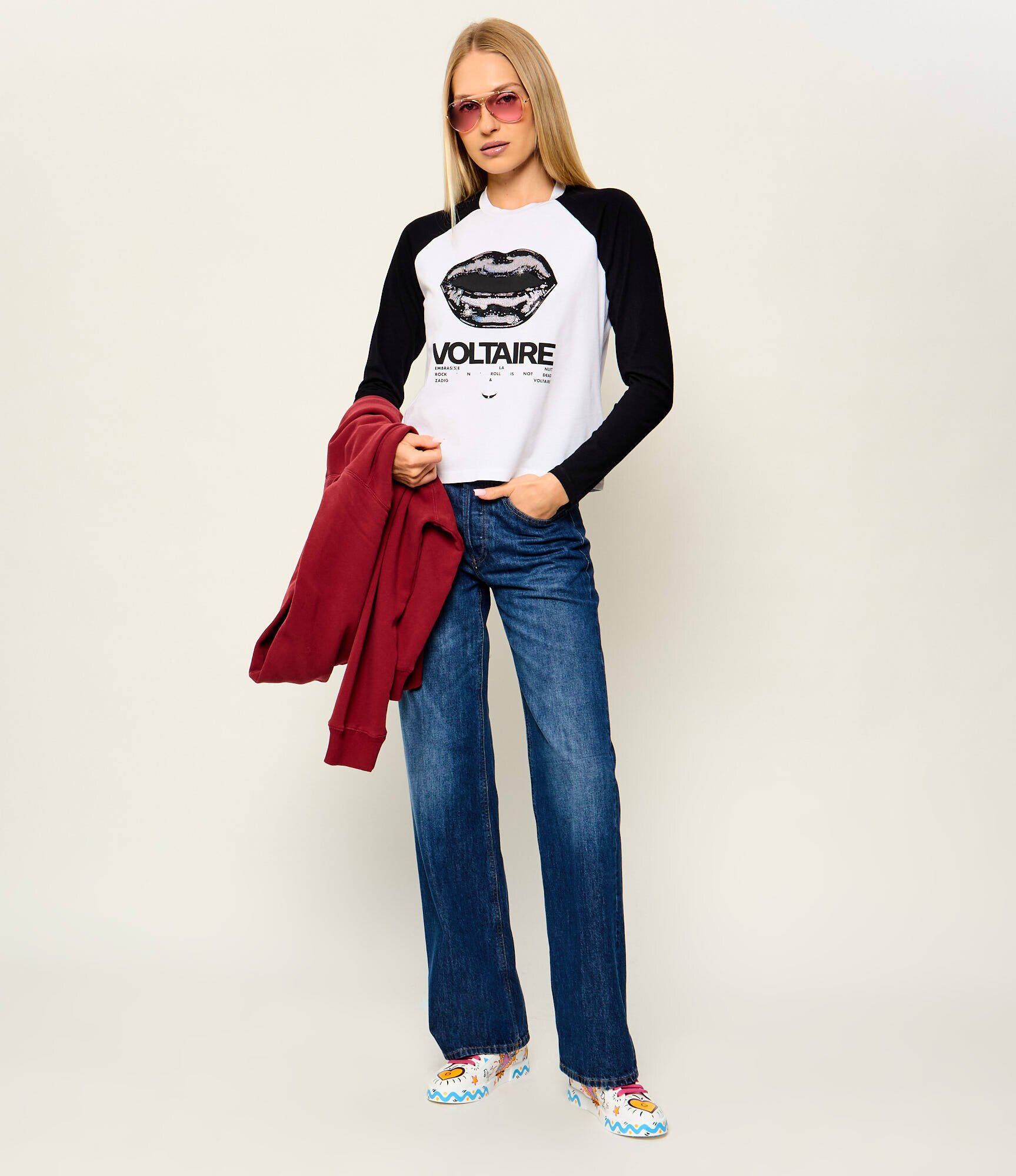 Zadig&Voltaire Bluză Walkra | regular fit