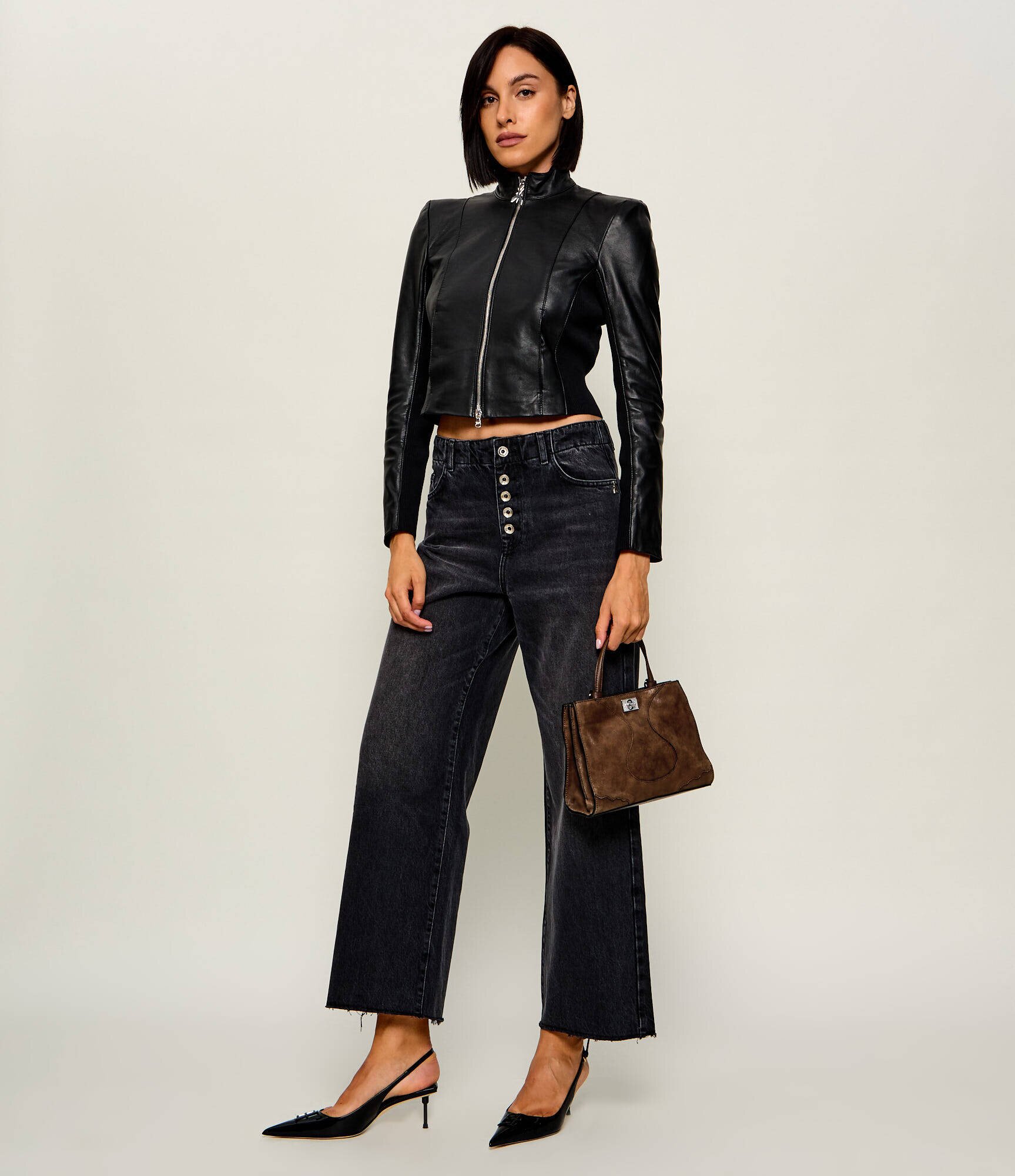 Zadig&Voltaire Cufăr Jack Nano | piele întoarsă