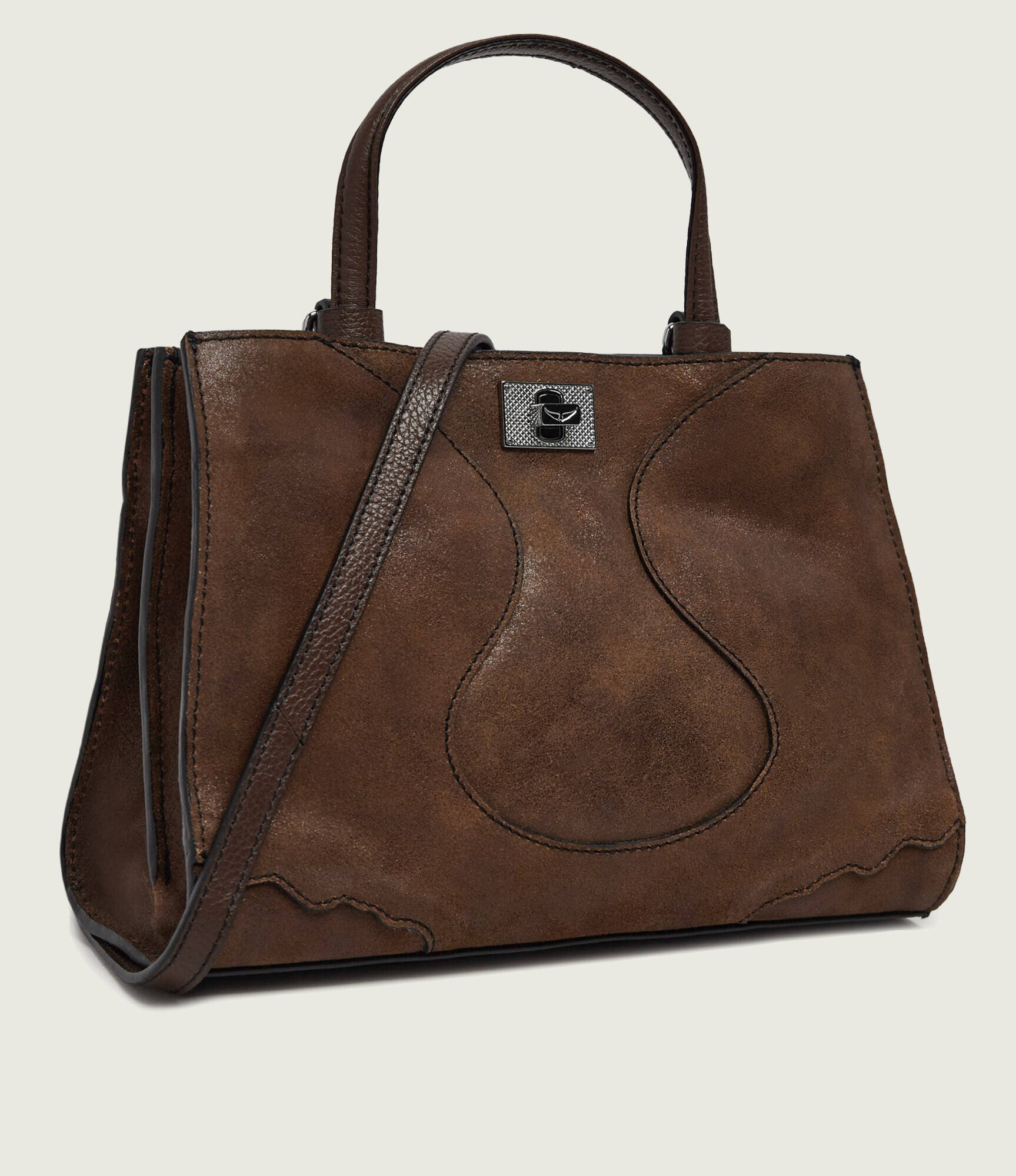 Zadig&Voltaire Cufăr Jack Nano | piele întoarsă