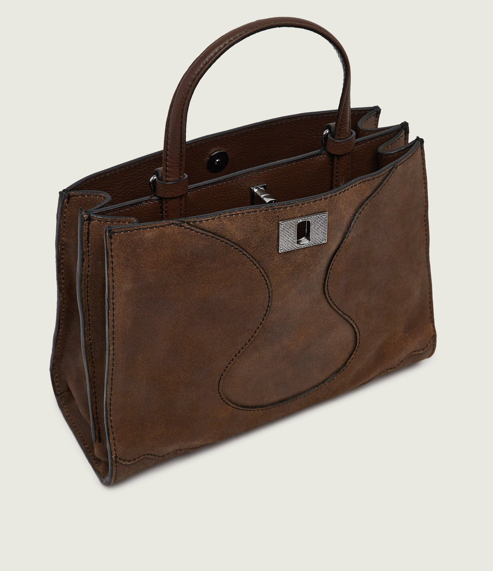 Zadig&Voltaire Cufăr Jack Nano | piele întoarsă