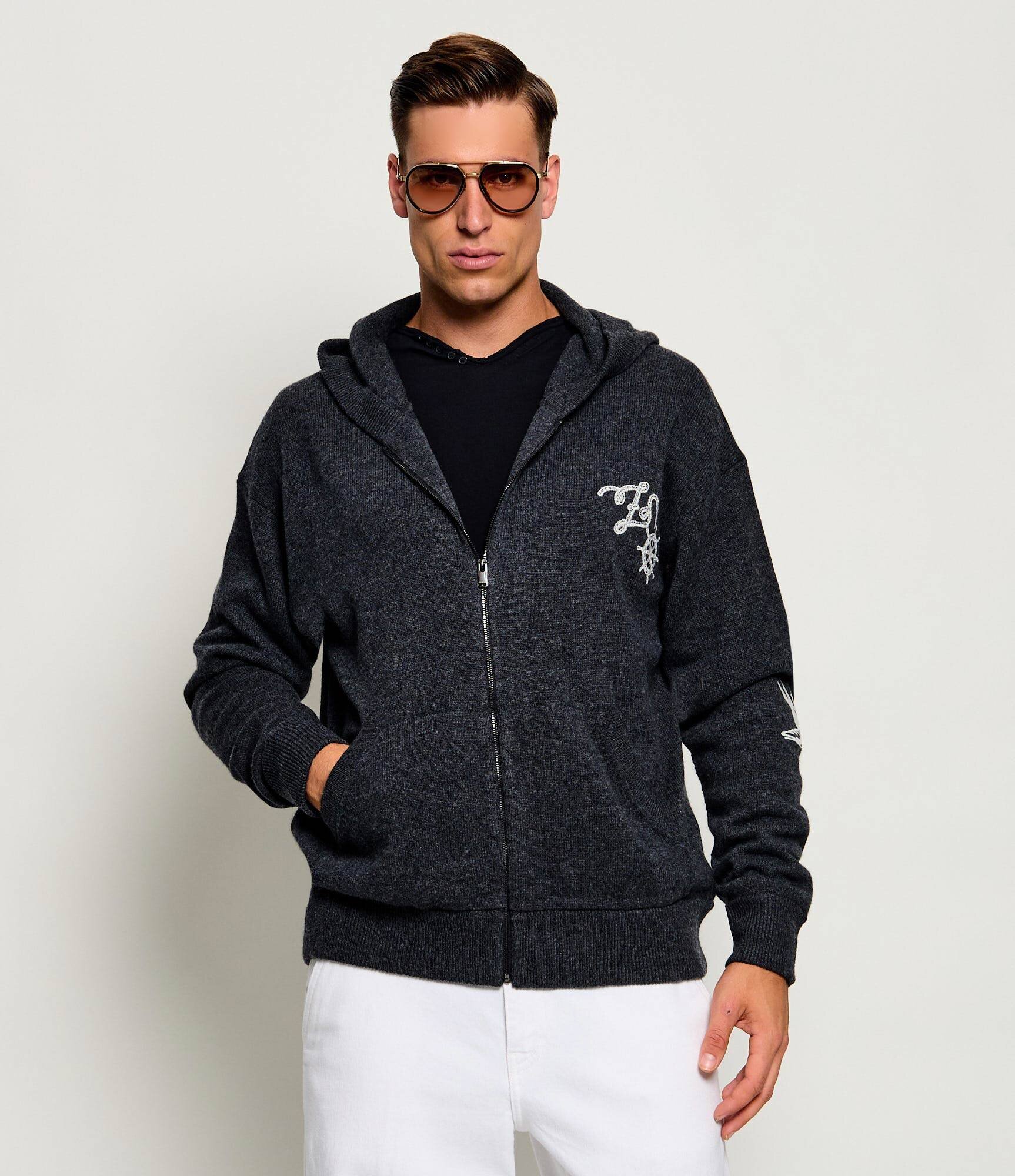 Zadig&Voltaire De lână pulover Camillo | Relaxed fit cu adaos de cașmir