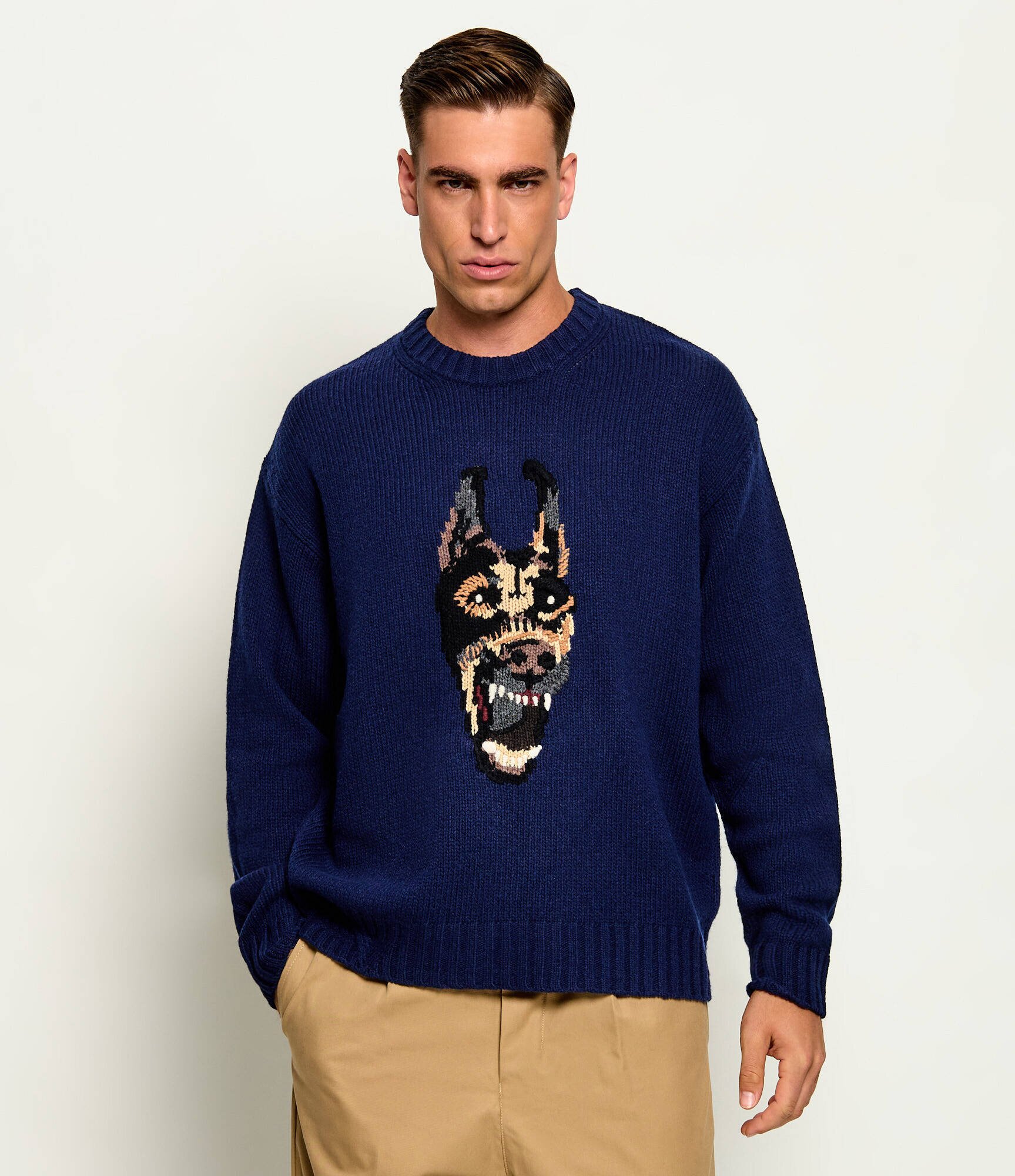 Zadig&Voltaire De lână pulover Swonny We Doberman | regular fit