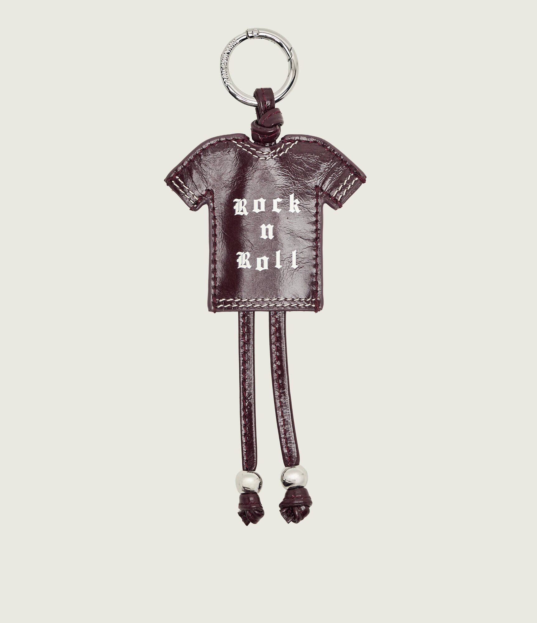 Zadig&Voltaire De piele breloc Tee-Shirt