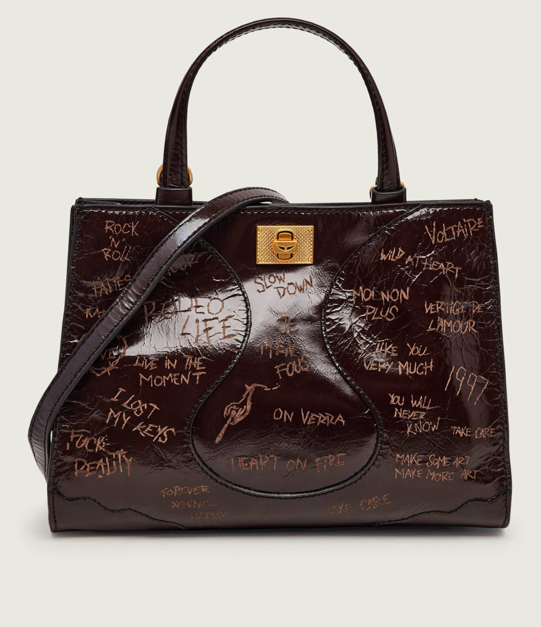 Zadig&Voltaire De piele cufăr Jack