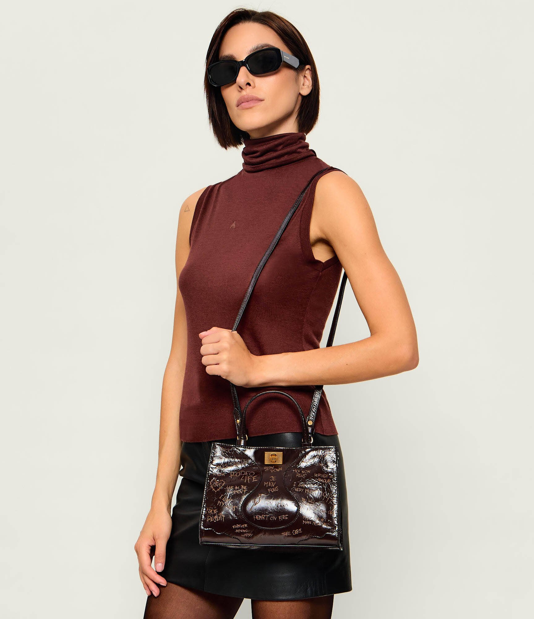 Zadig&Voltaire De piele cufăr Jack
