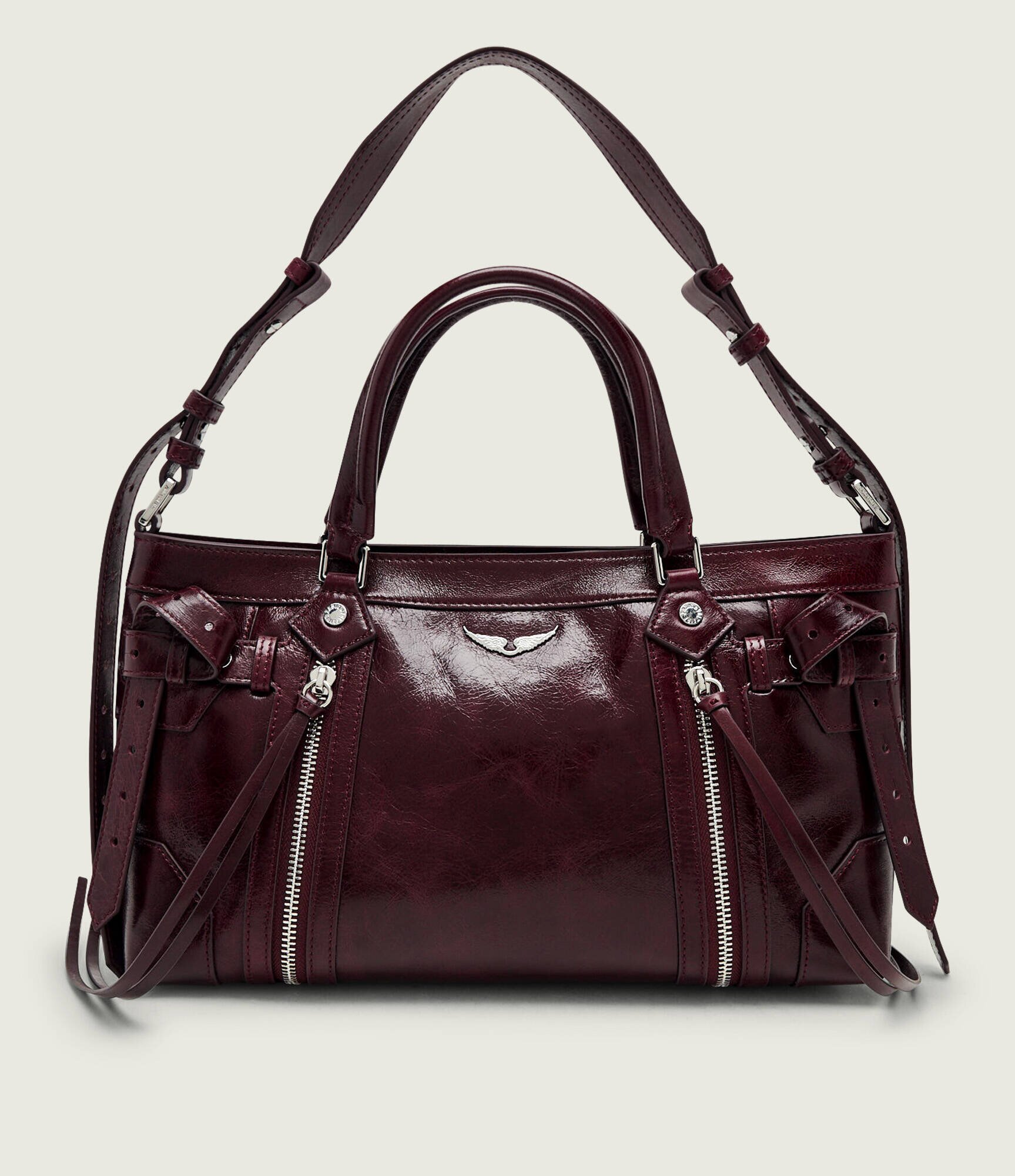 Zadig&Voltaire De piele cufăr Madison Small Vintage