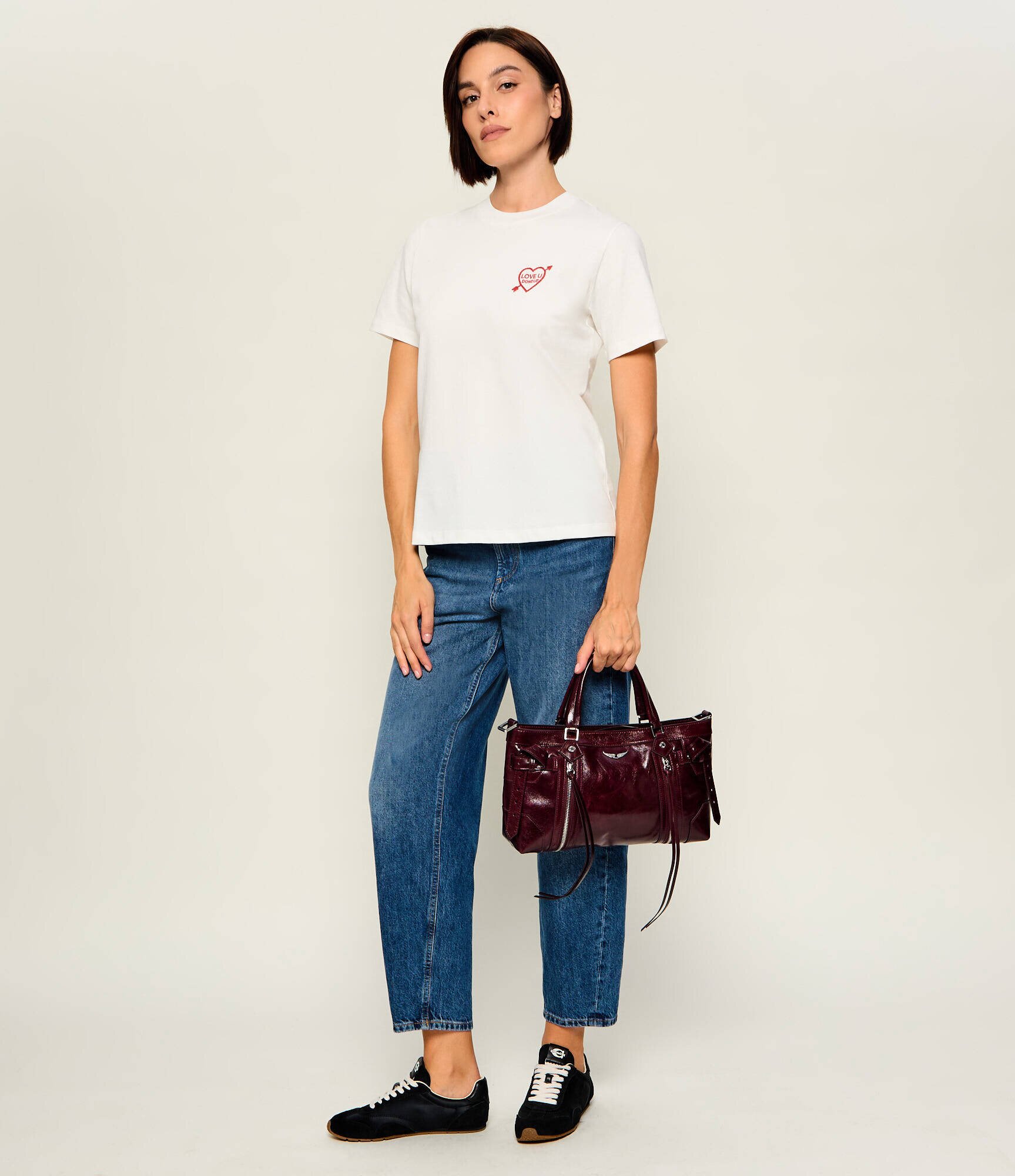 Zadig&Voltaire De piele cufăr Madison Small Vintage