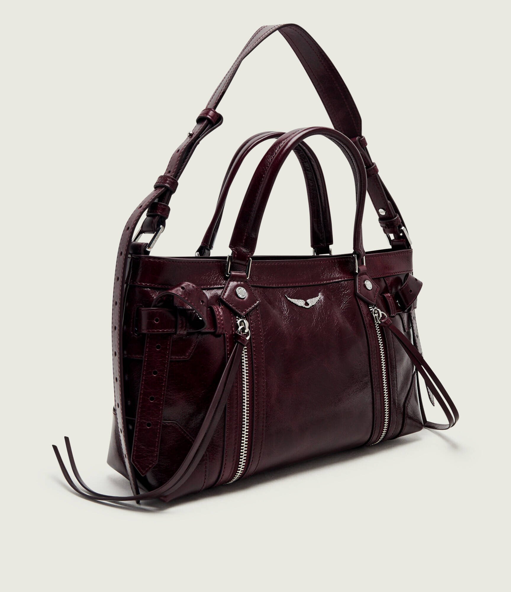 Zadig&Voltaire De piele cufăr Madison Small Vintage