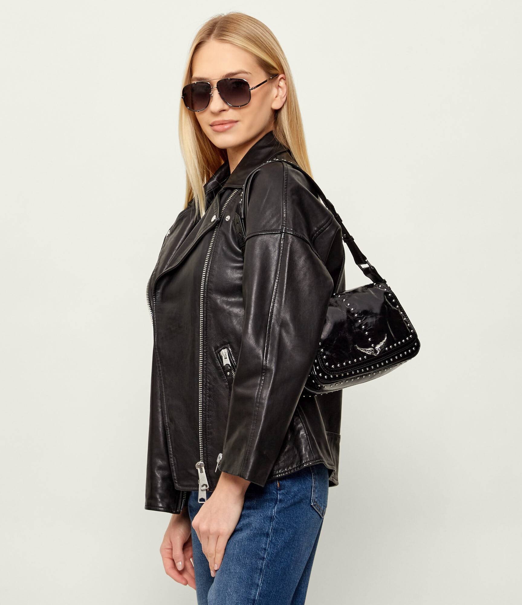 Zadig&Voltaire De piele geantă pe umăr Le Zouzou