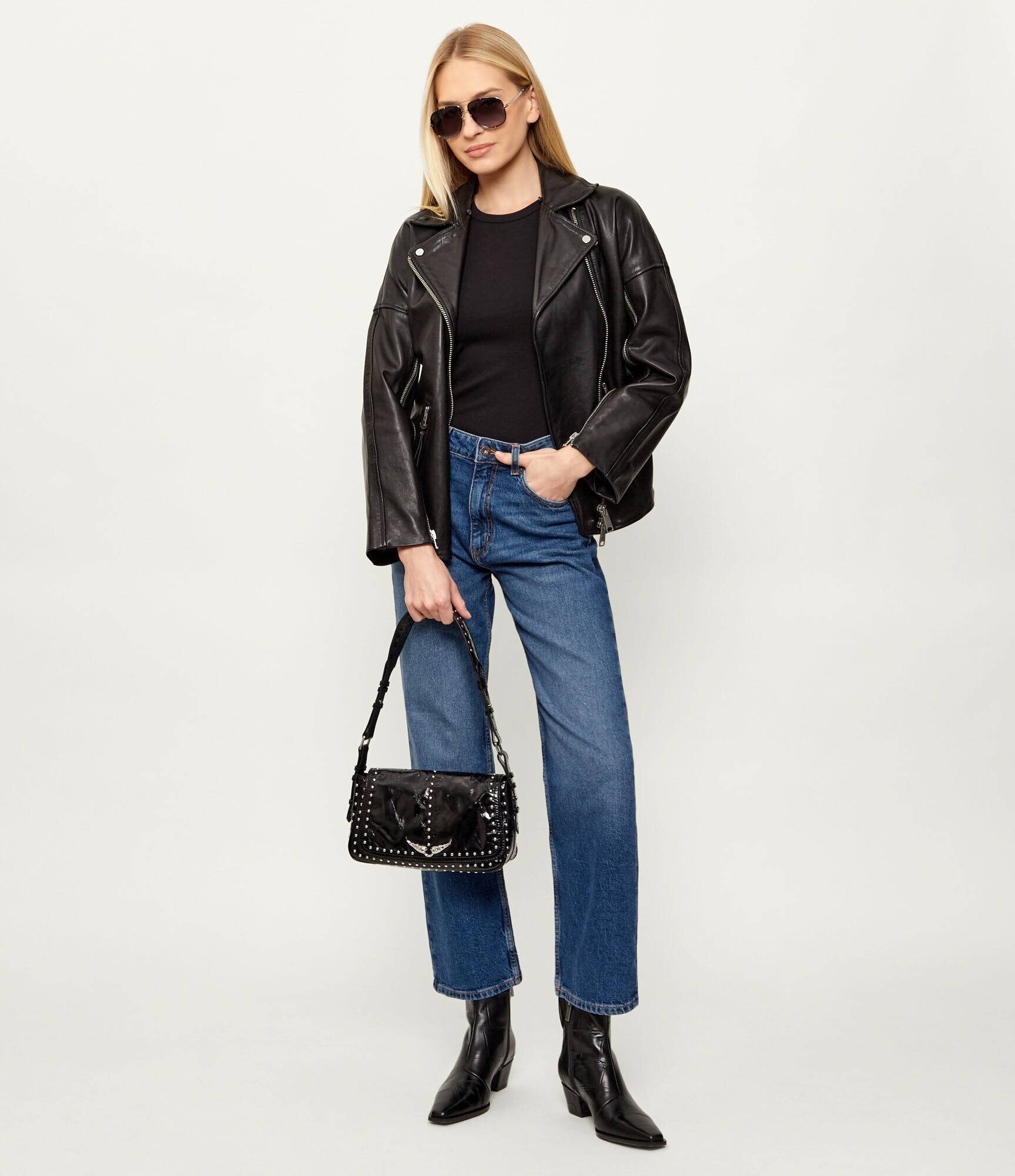 Zadig&Voltaire De piele geantă pe umăr Le Zouzou