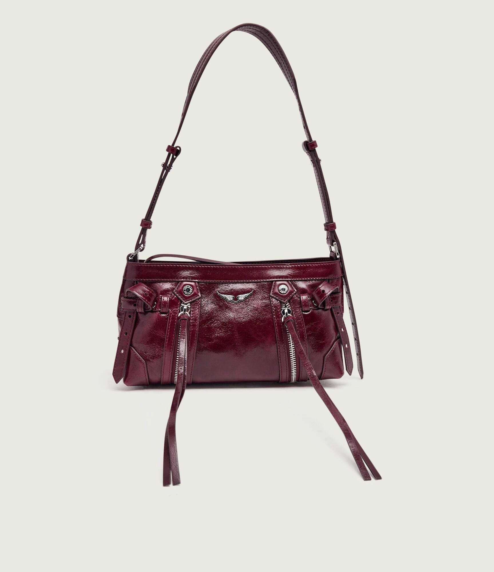 Zadig&Voltaire De piele geantă pe umăr Madison Mini Vintage