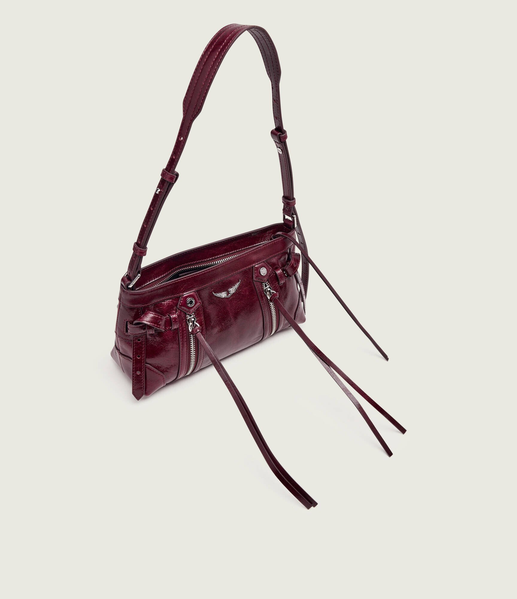 Zadig&Voltaire De piele geantă pe umăr Madison Mini Vintage