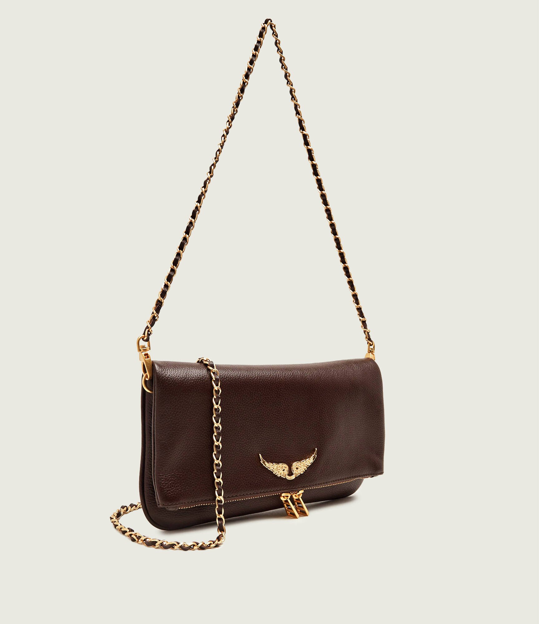 Zadig&Voltaire De piele geantă pe umăr ROCK