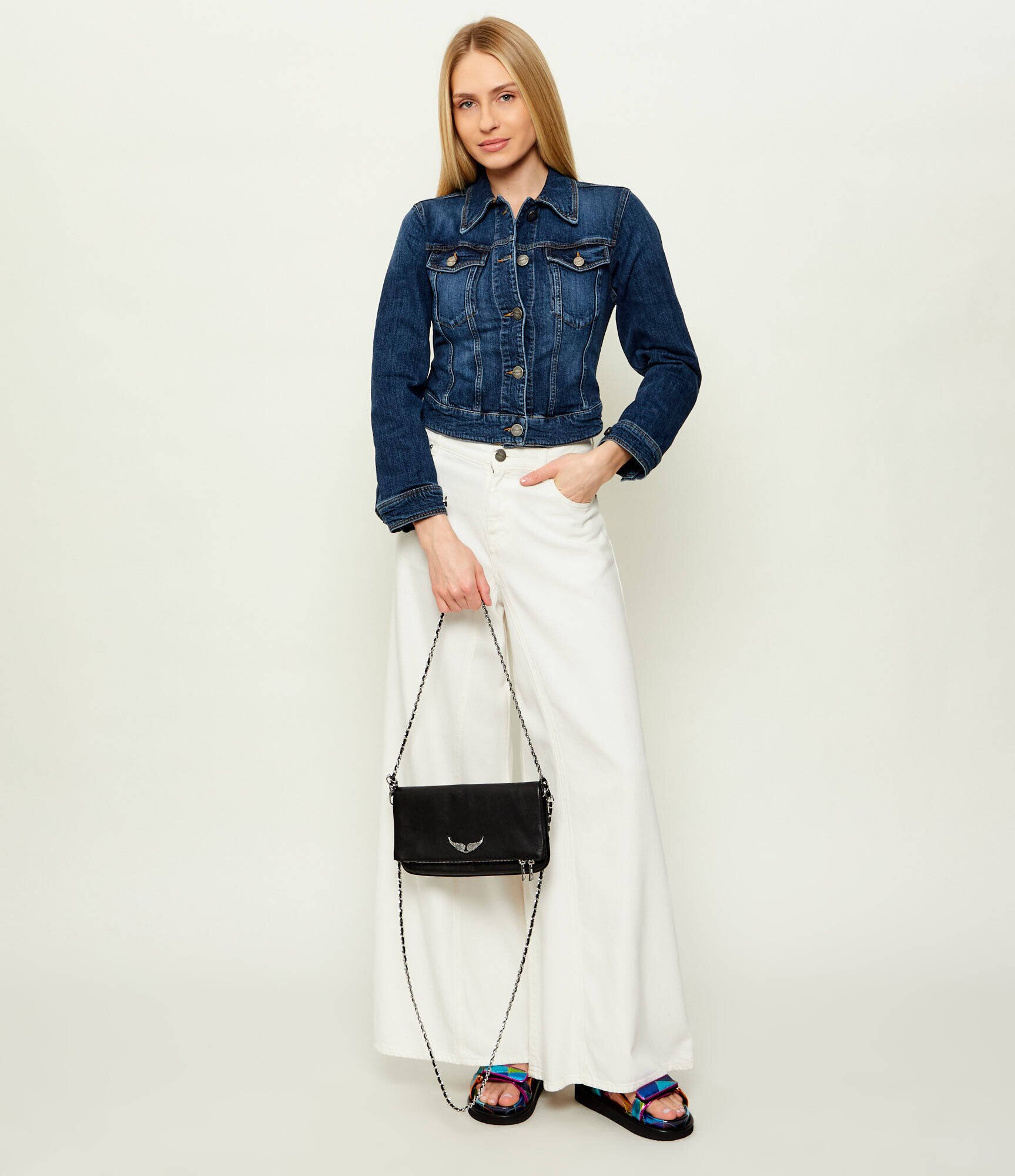 Zadig&Voltaire De piele geantă pe umăr ROCK