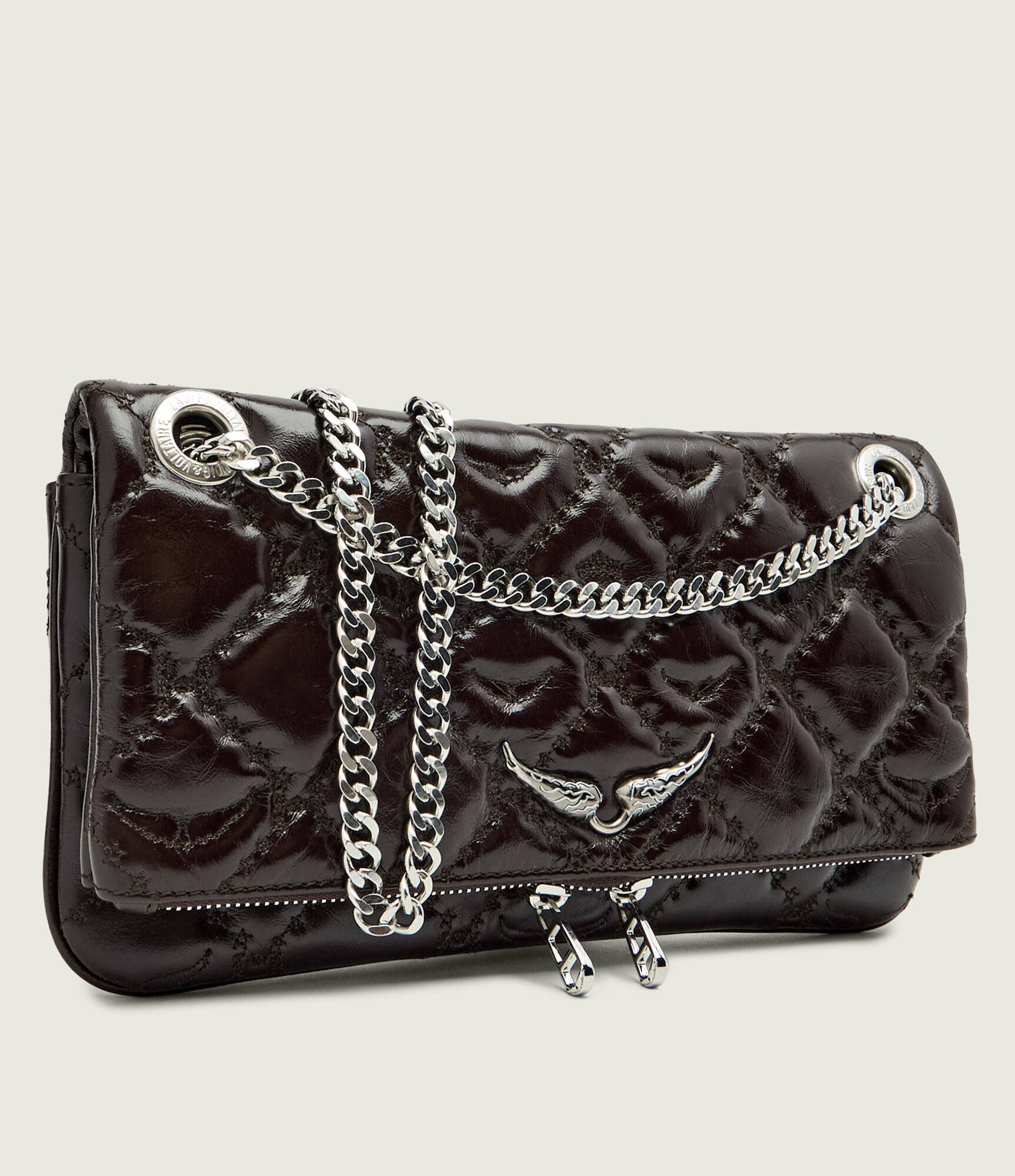 Zadig&Voltaire De piele geantă pe umăr Rock II