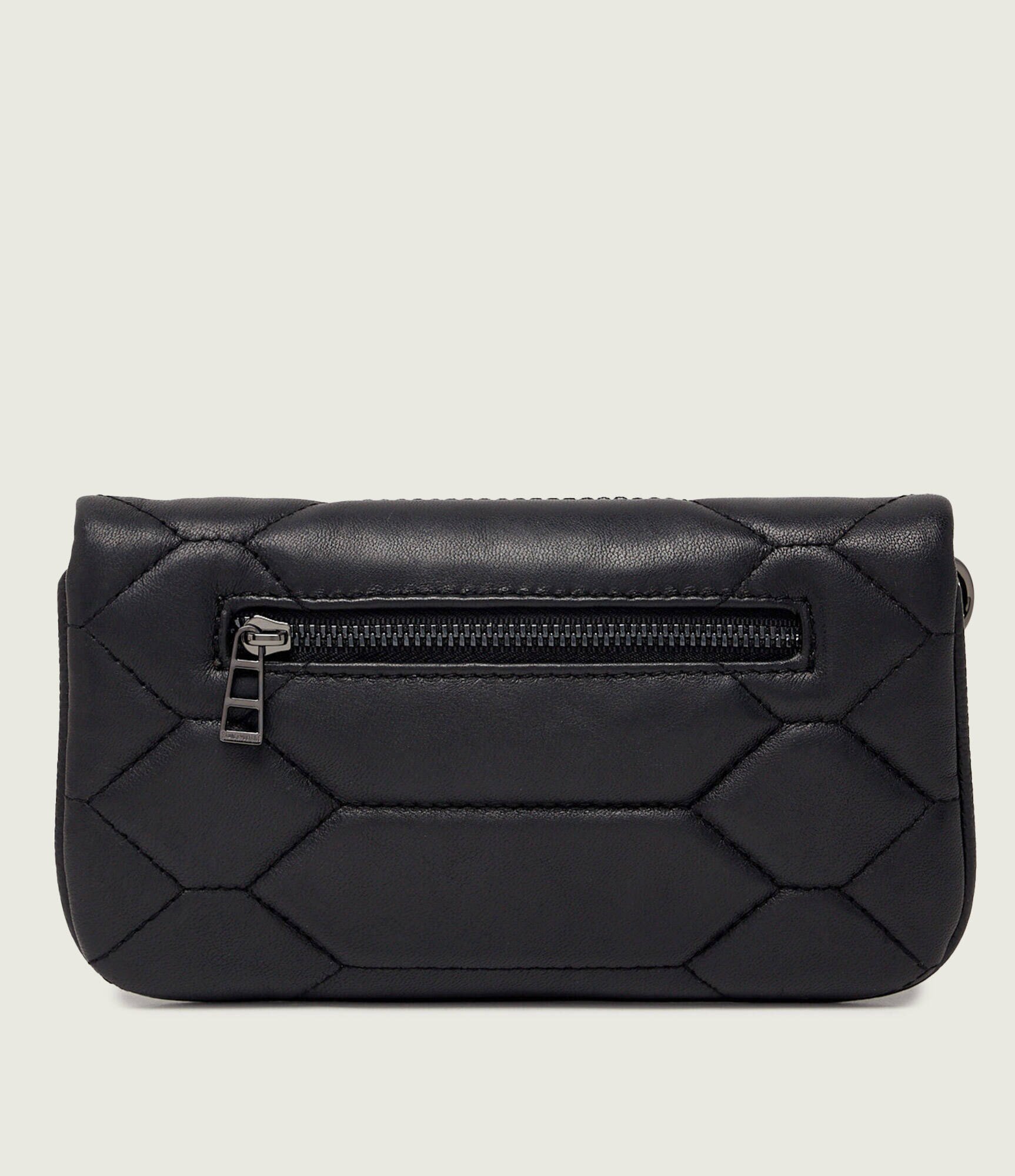 Zadig&Voltaire De piele geantă pe umăr ROCK NANO XL