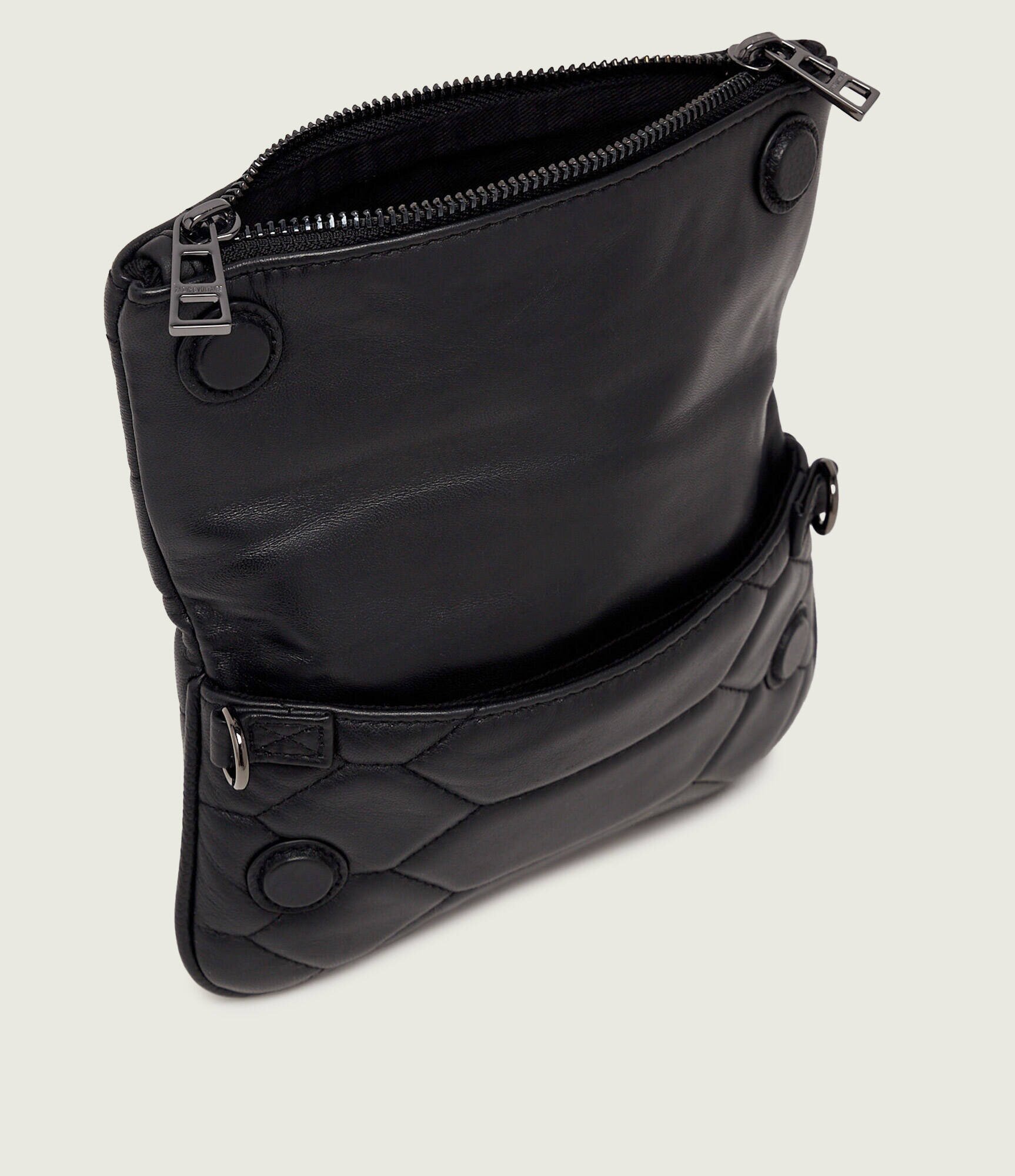 Zadig&Voltaire De piele geantă pe umăr ROCK NANO XL