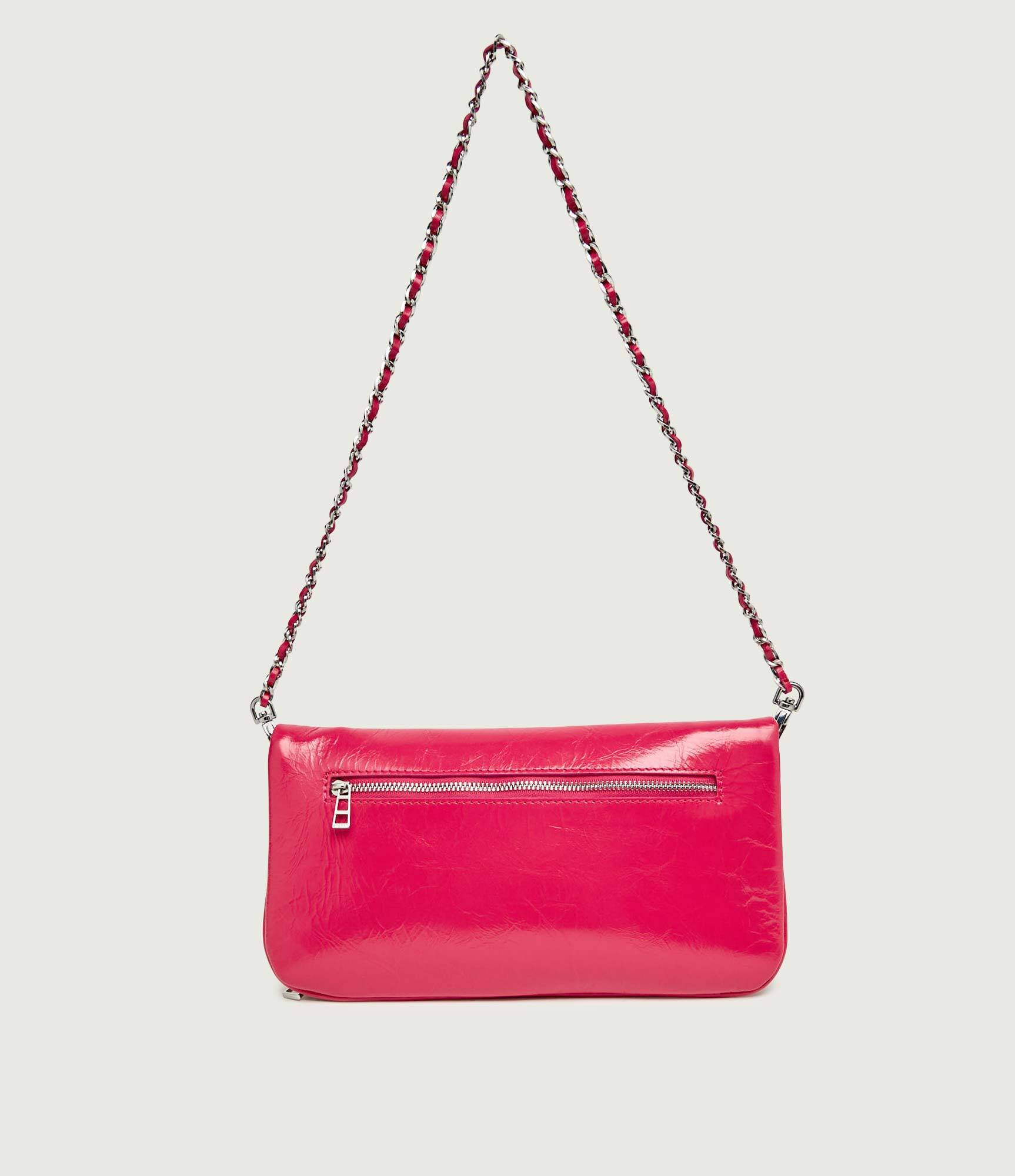 Zadig&Voltaire De piele geantă pe umăr ROCK VINTAGE PATENT