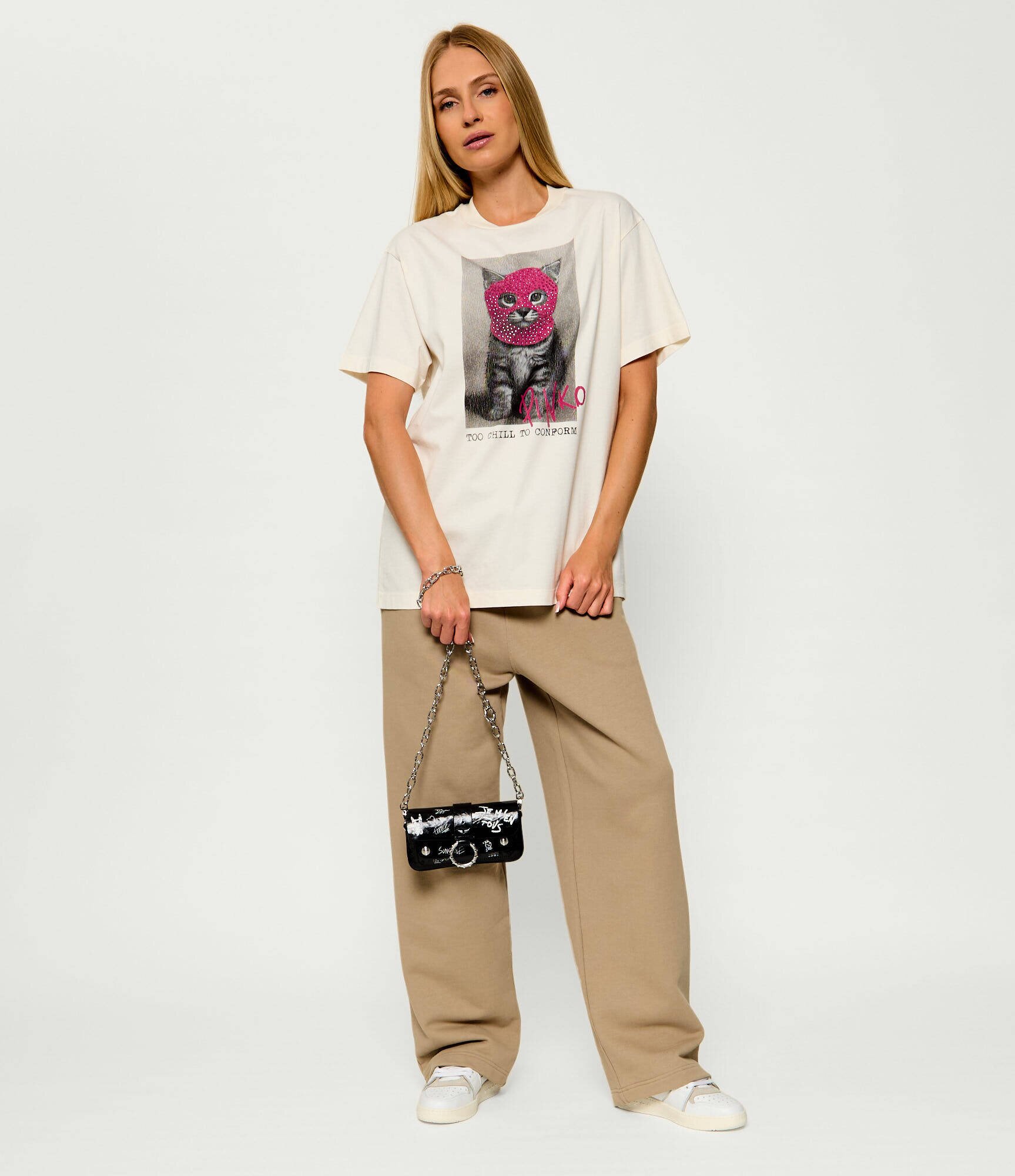 Zadig&Voltaire De piele geantă poștaș/portofel Kate