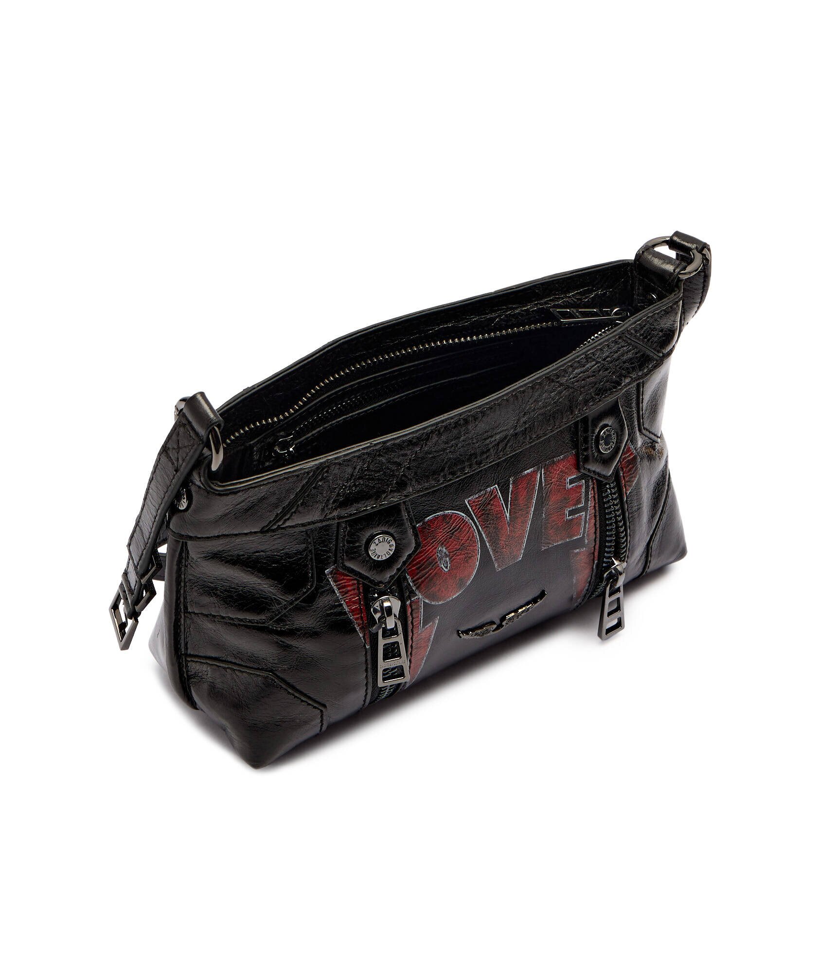 Zadig&Voltaire De piele geantă poștaș Sunny Mood Punk