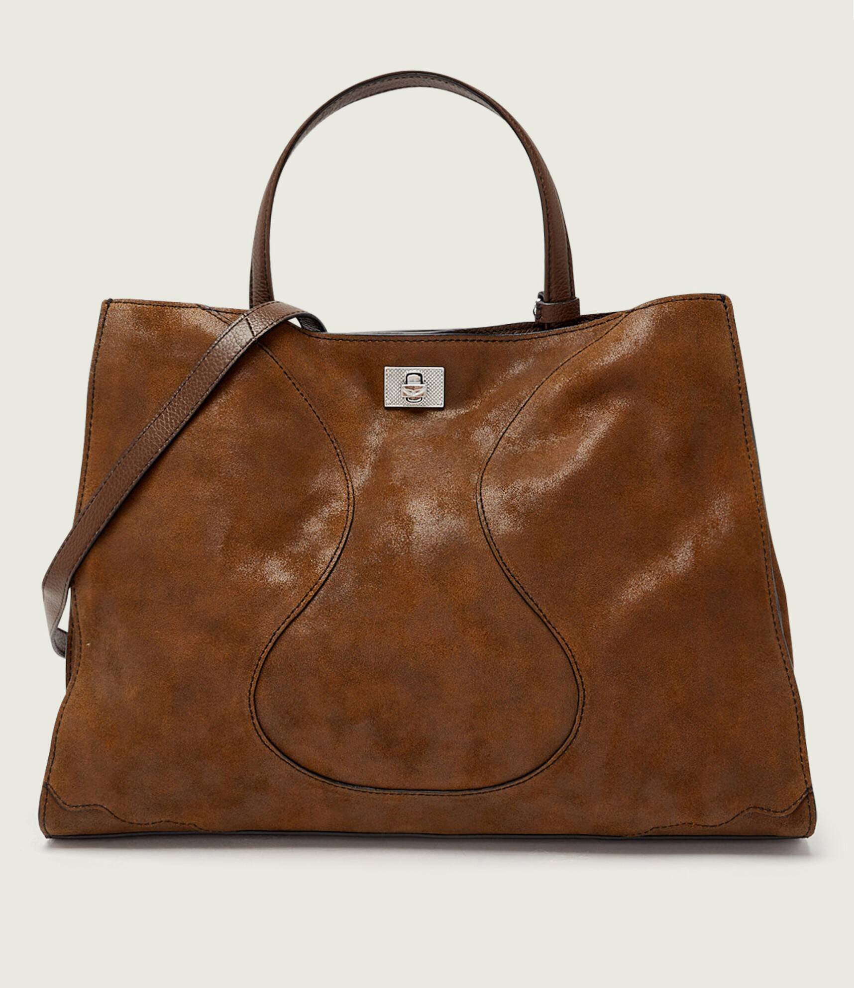 Zadig&Voltaire De piele geantă shopper JACK