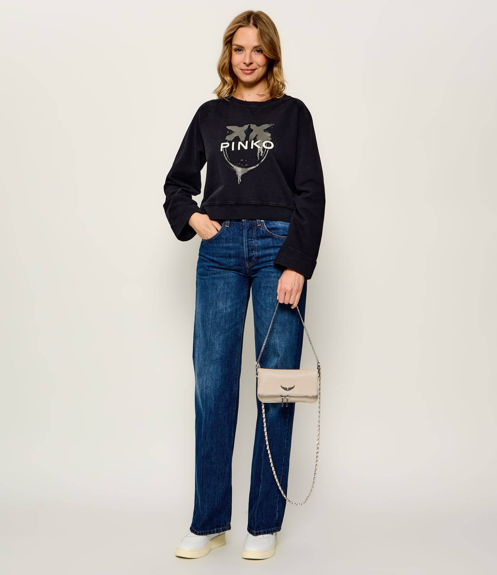 Zadig&Voltaire De piele poșetă plic Nano