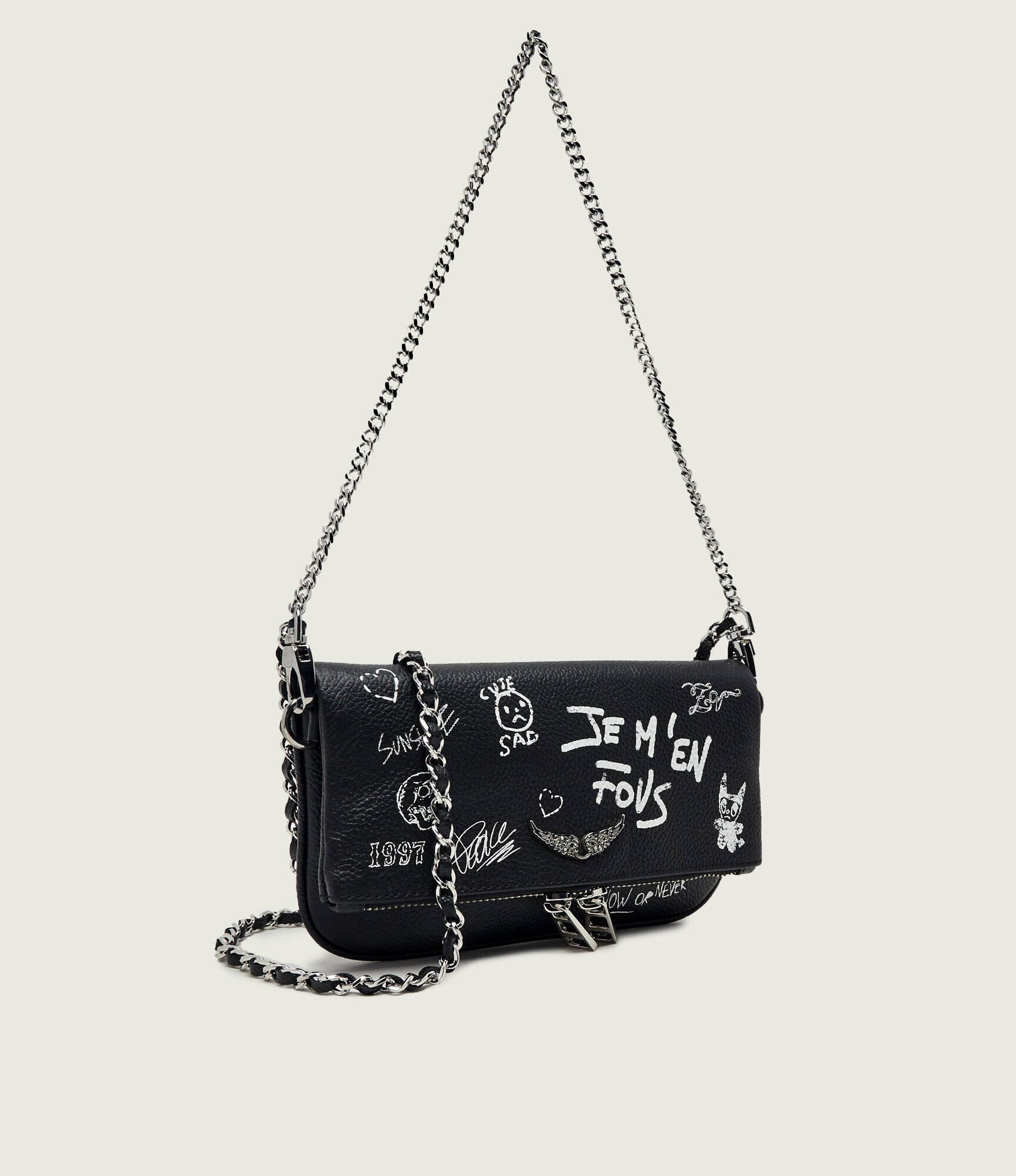 Zadig&Voltaire De piele poșetă plic Rock