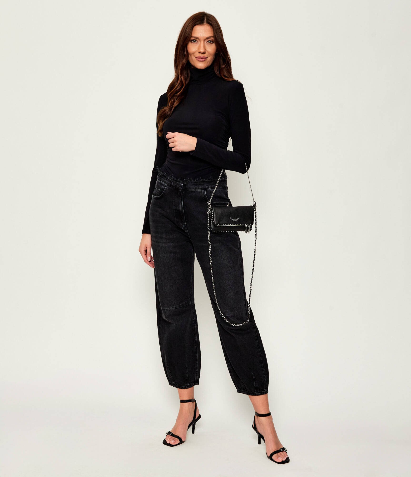 Zadig&Voltaire De piele poșetă plic Rock II