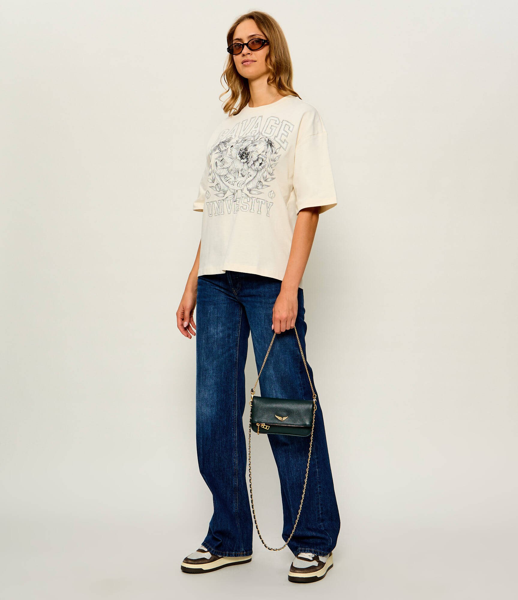 Zadig&Voltaire De piele poșetă plic Rock Nano