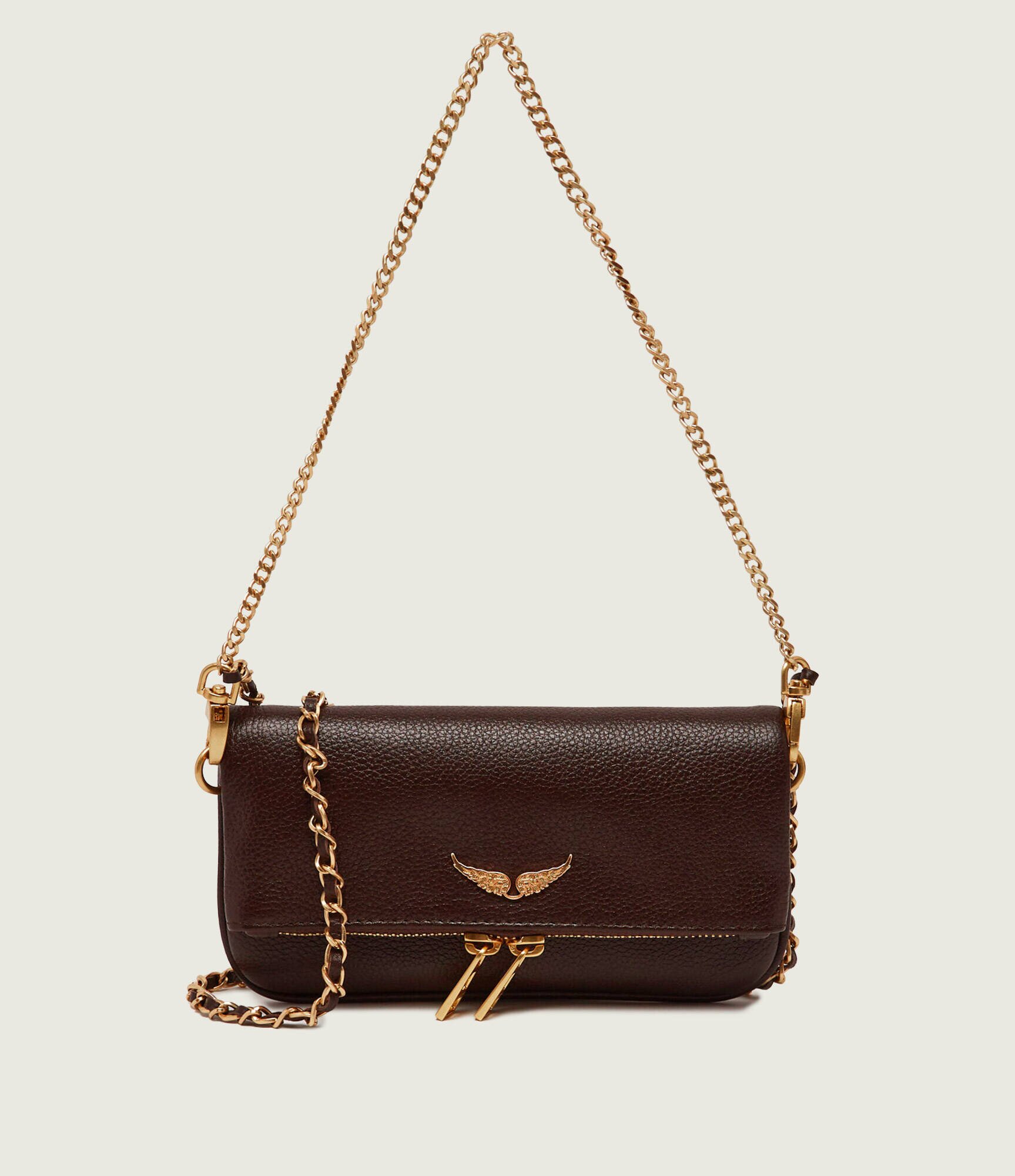 Zadig&Voltaire De piele poșetă plic Rock Nano