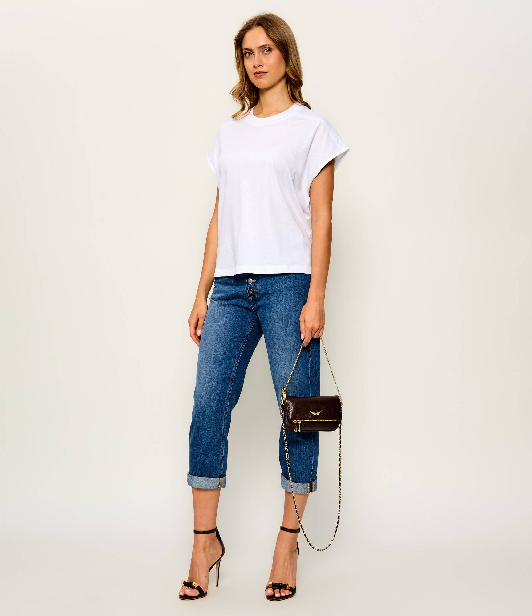 Zadig&Voltaire De piele poșetă plic Rock Nano
