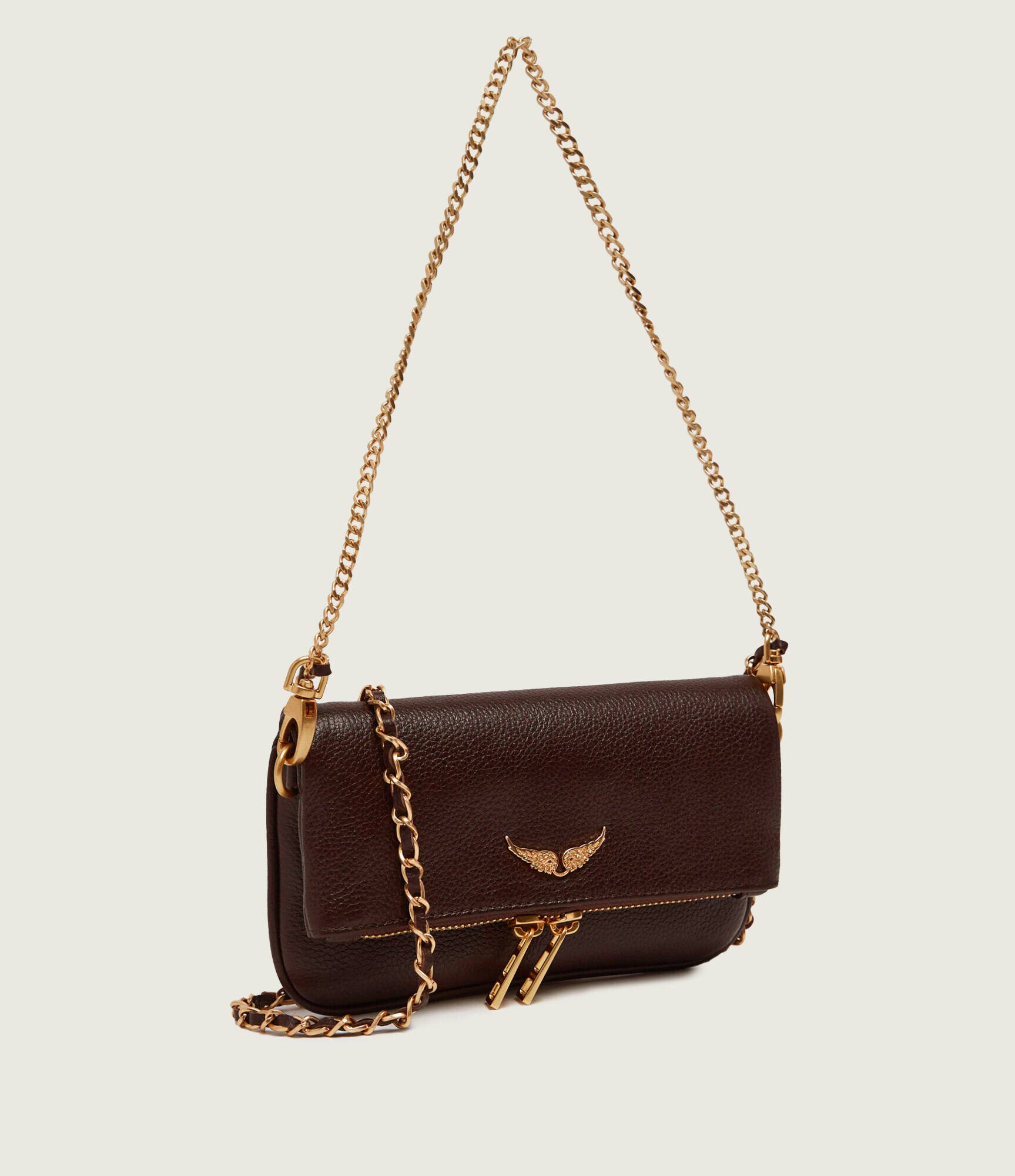 Zadig&Voltaire De piele poșetă plic Rock Nano
