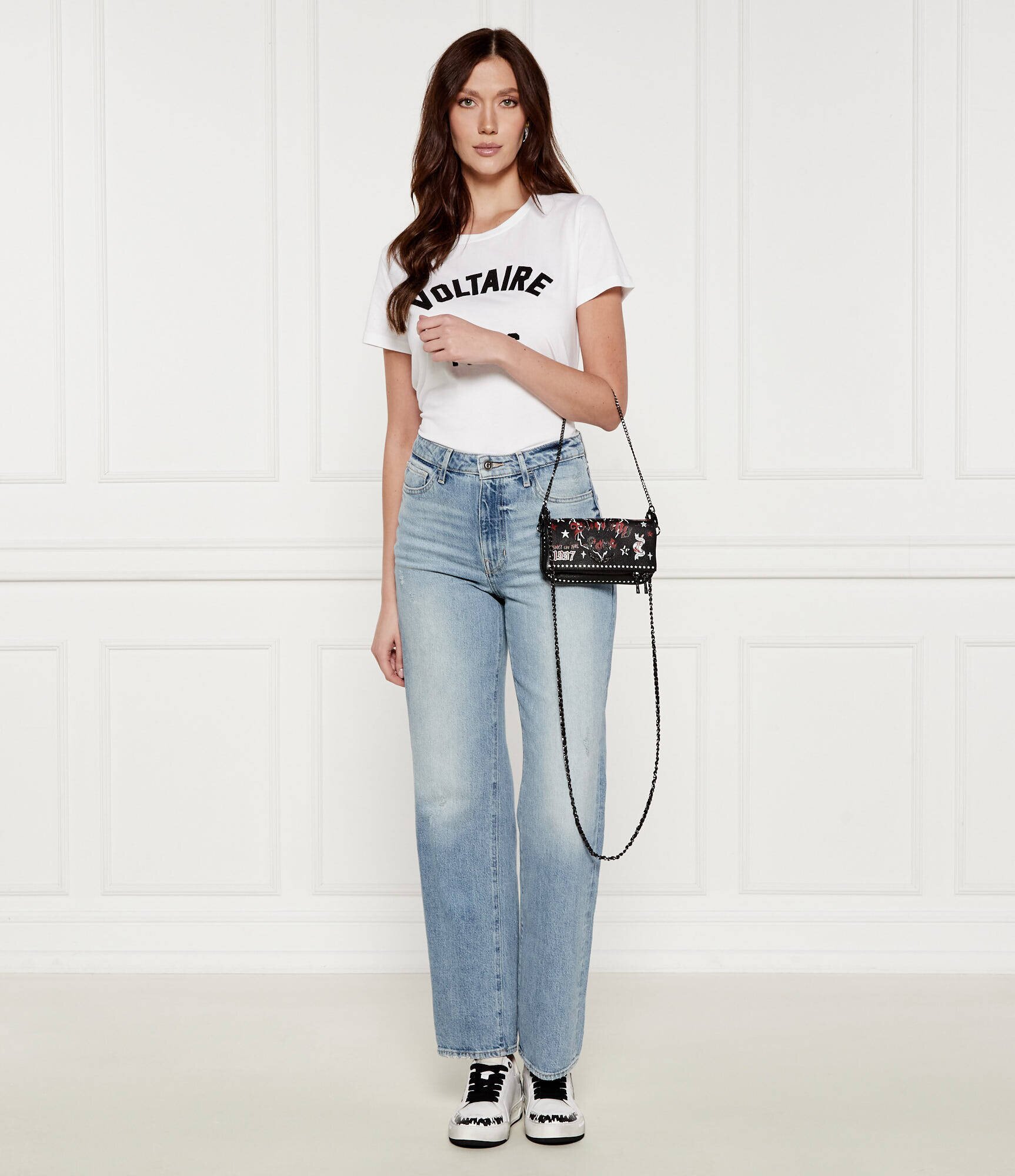 Zadig&Voltaire De piele poșetă plic Rock Nano