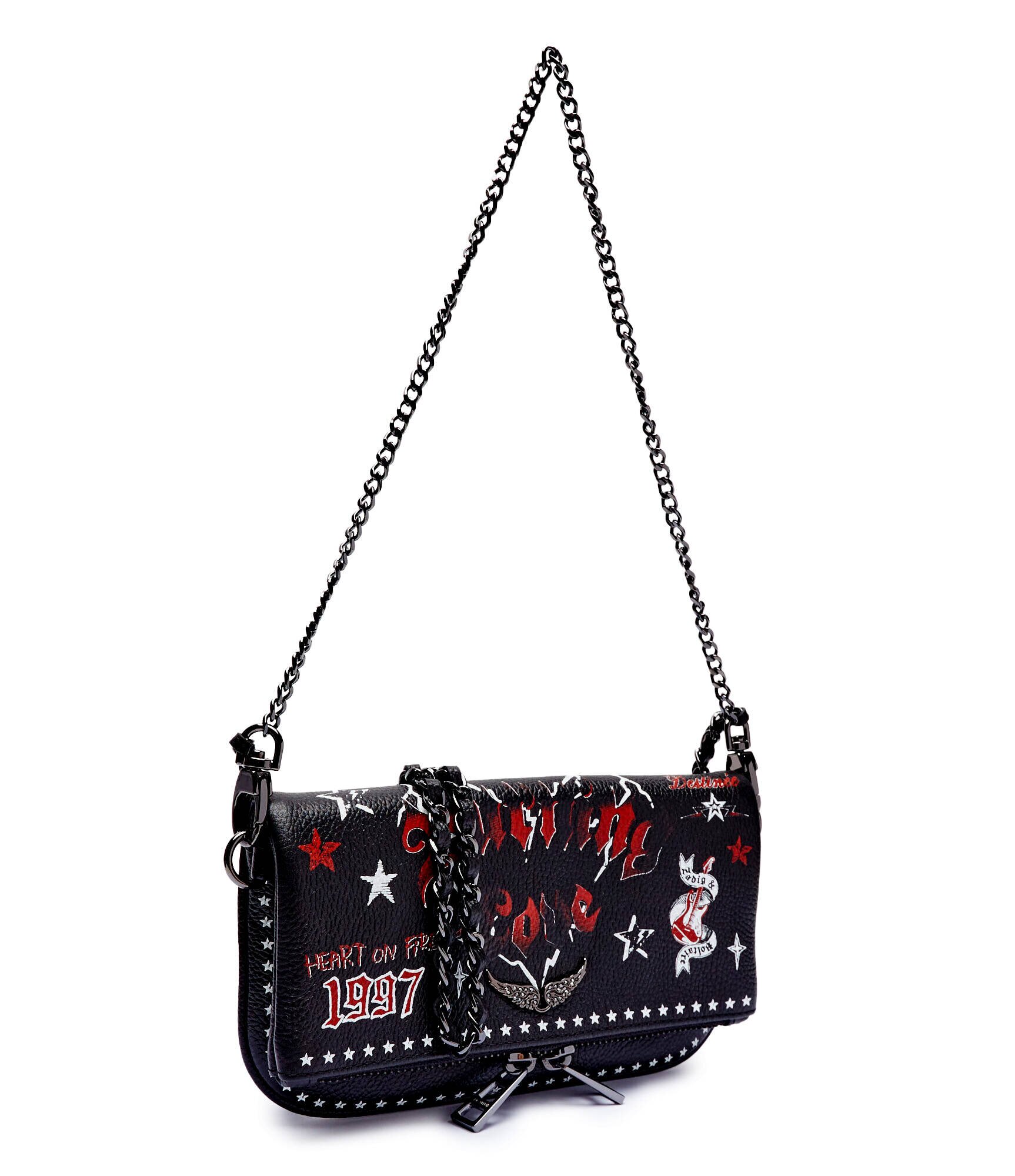 Zadig&Voltaire De piele poșetă plic Rock Nano