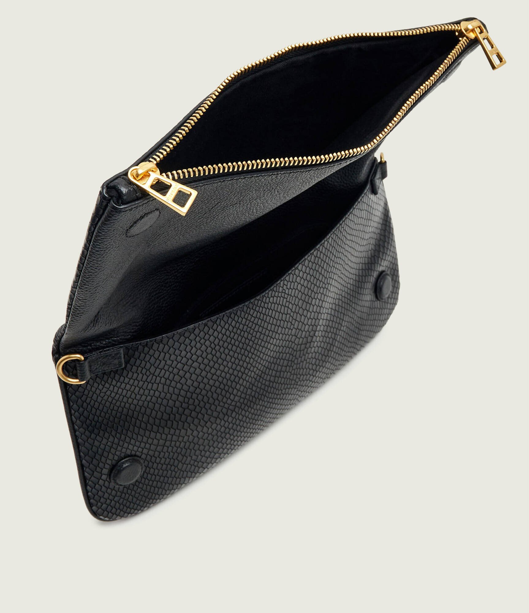 Zadig&Voltaire De piele poșetă plic Rock Soft Wild