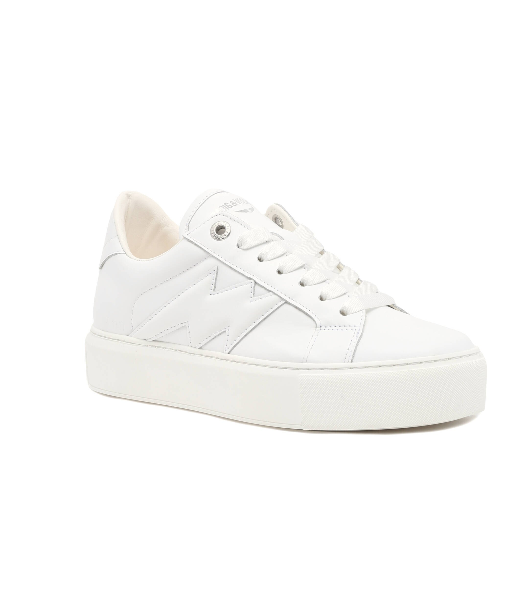 Zadig&Voltaire De piele teniși La Flash