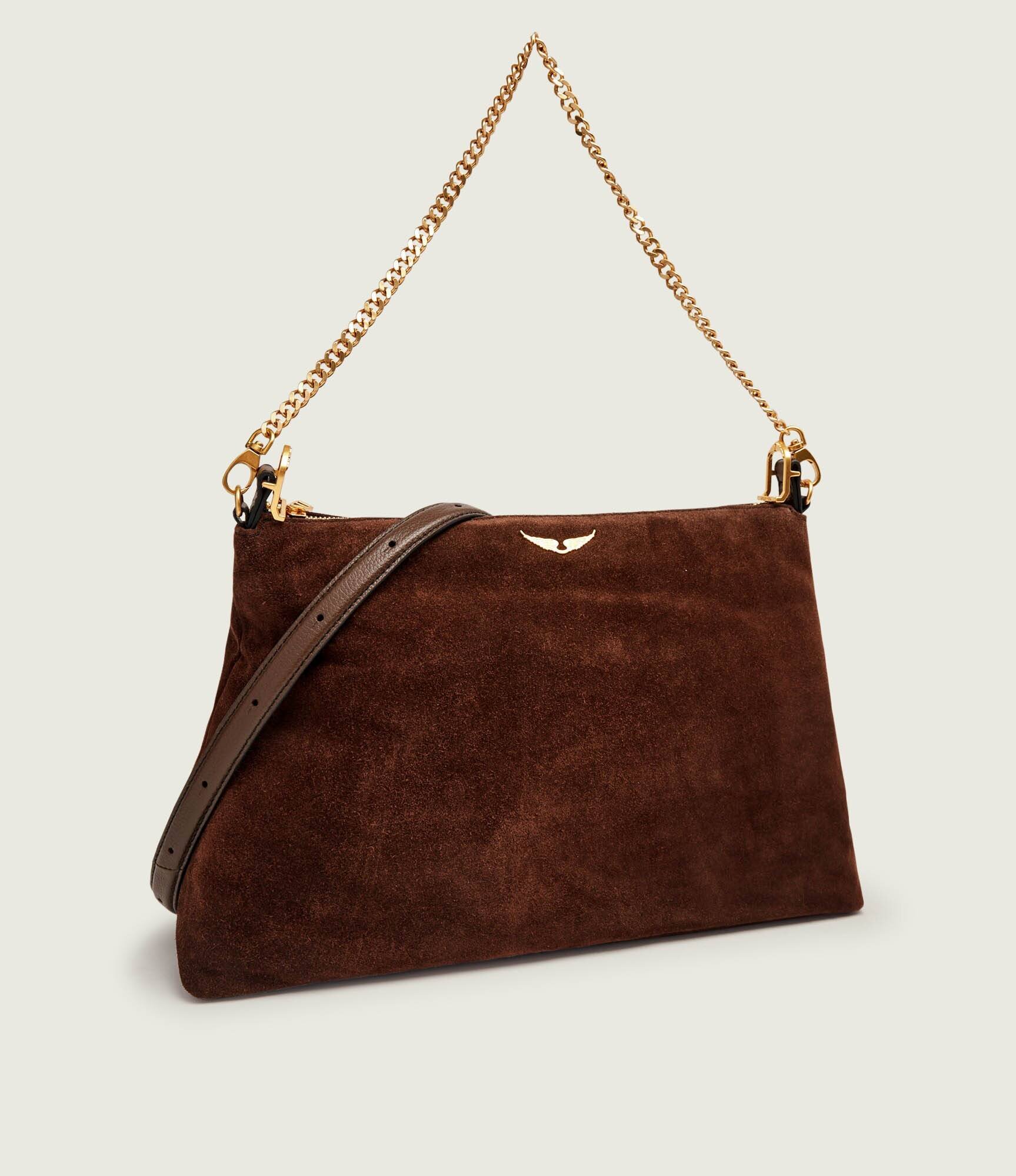 Zadig&Voltaire Geantă pe umăr Jim | piele întoarsă
