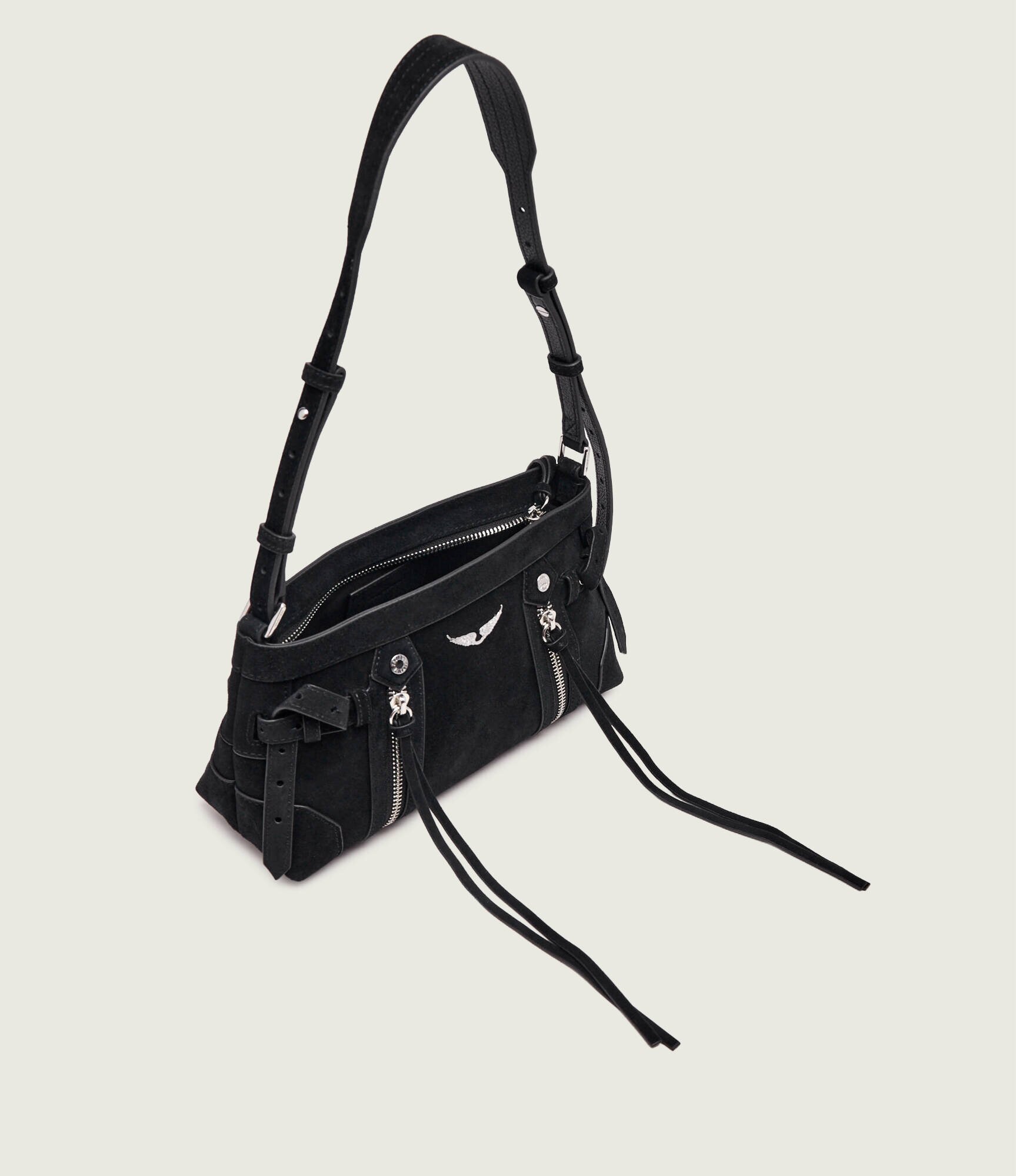 Zadig&Voltaire Geantă pe umăr Madison Mini | piele întoarsă