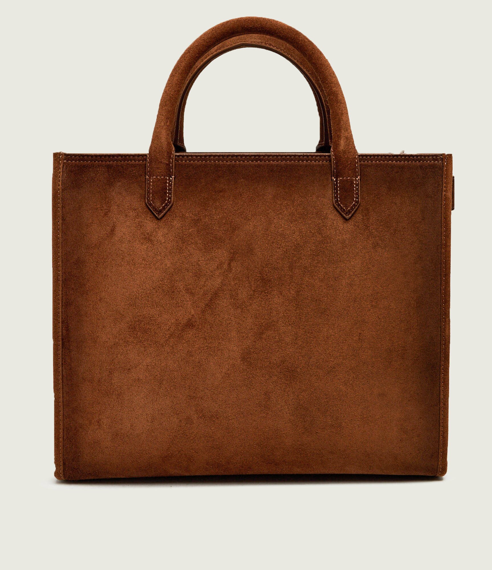 Zadig&Voltaire Geantă shopper Angel | piele întoarsă