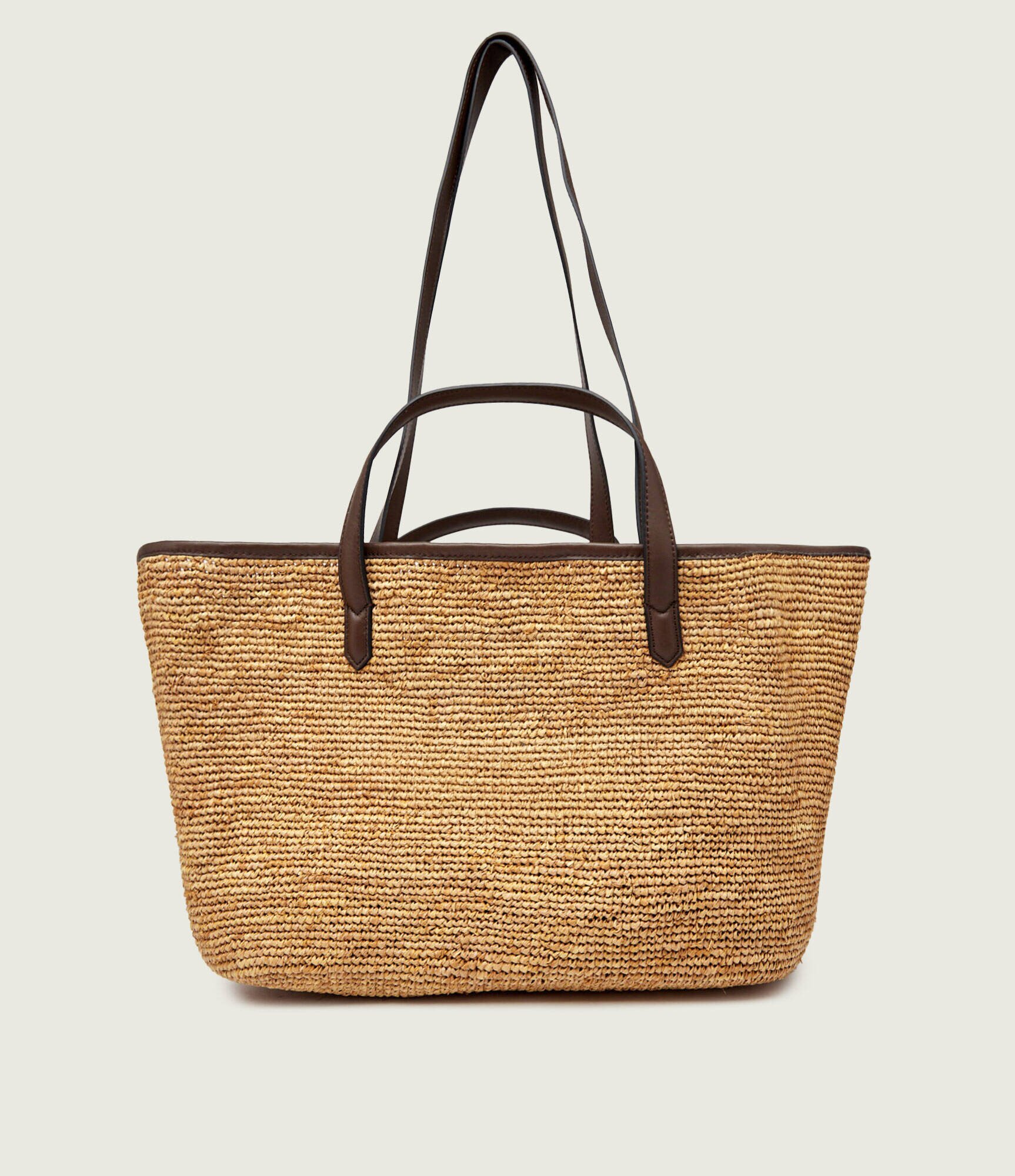 Zadig&Voltaire Geantă shopper WINGS cu adaos de piele