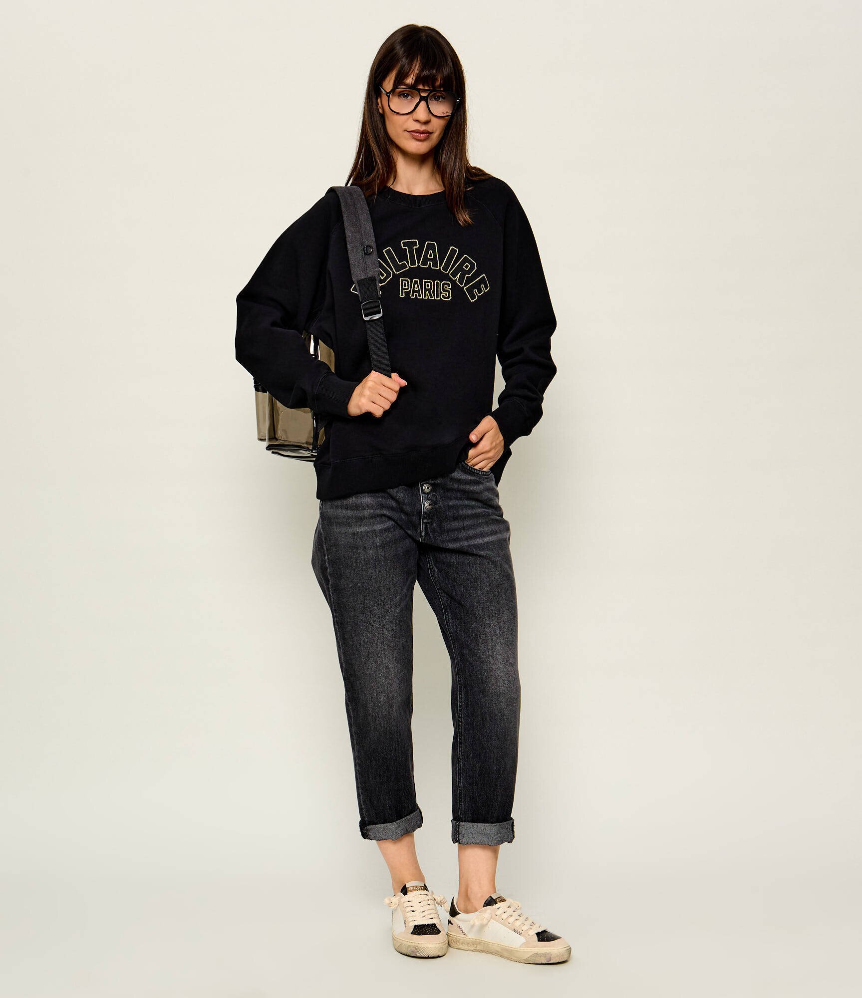 Zadig&Voltaire Hanorac Sunca | Loose fit