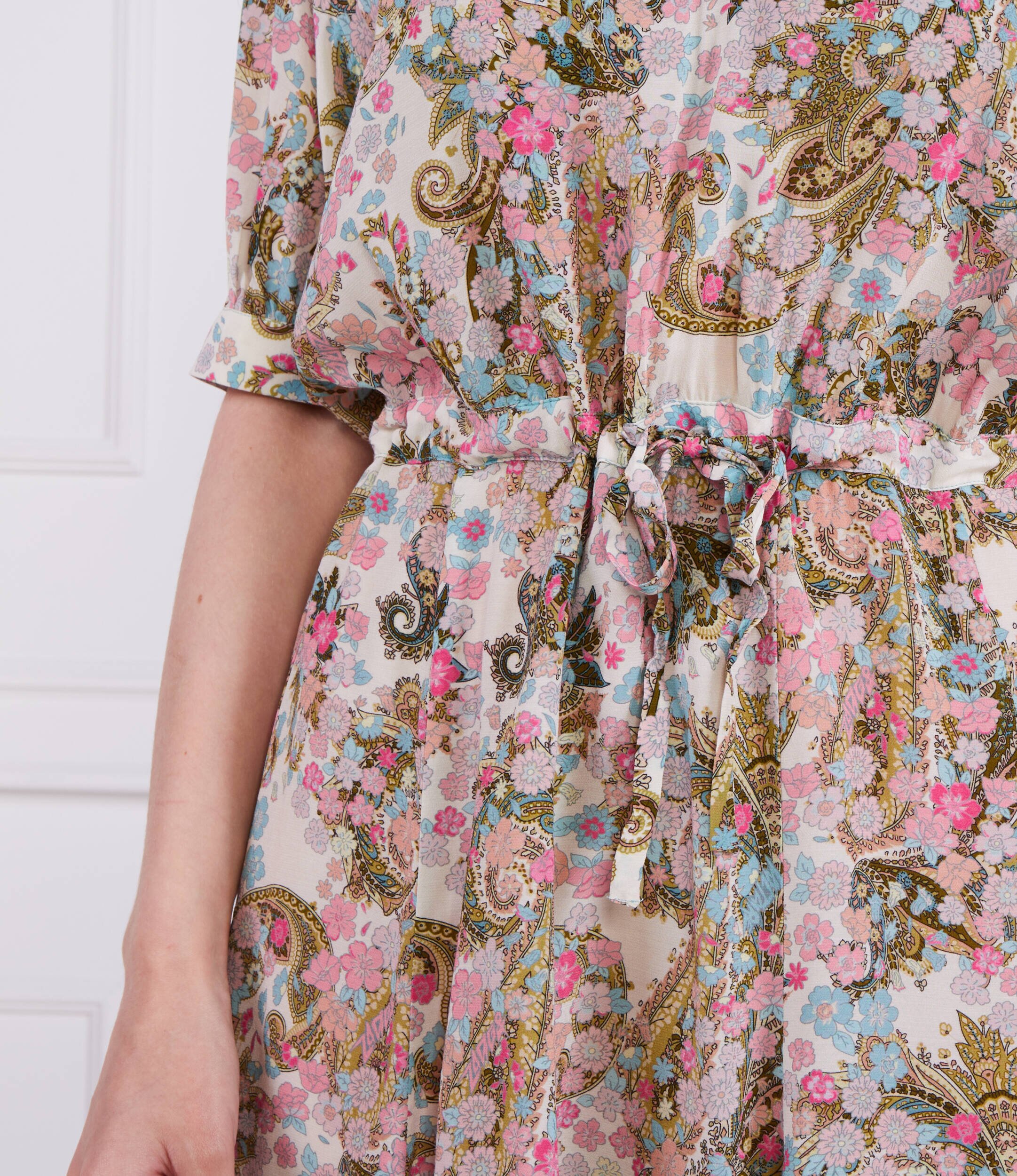 Zadig&Voltaire Rochie REMOVE SOFT YOKO FLOWER