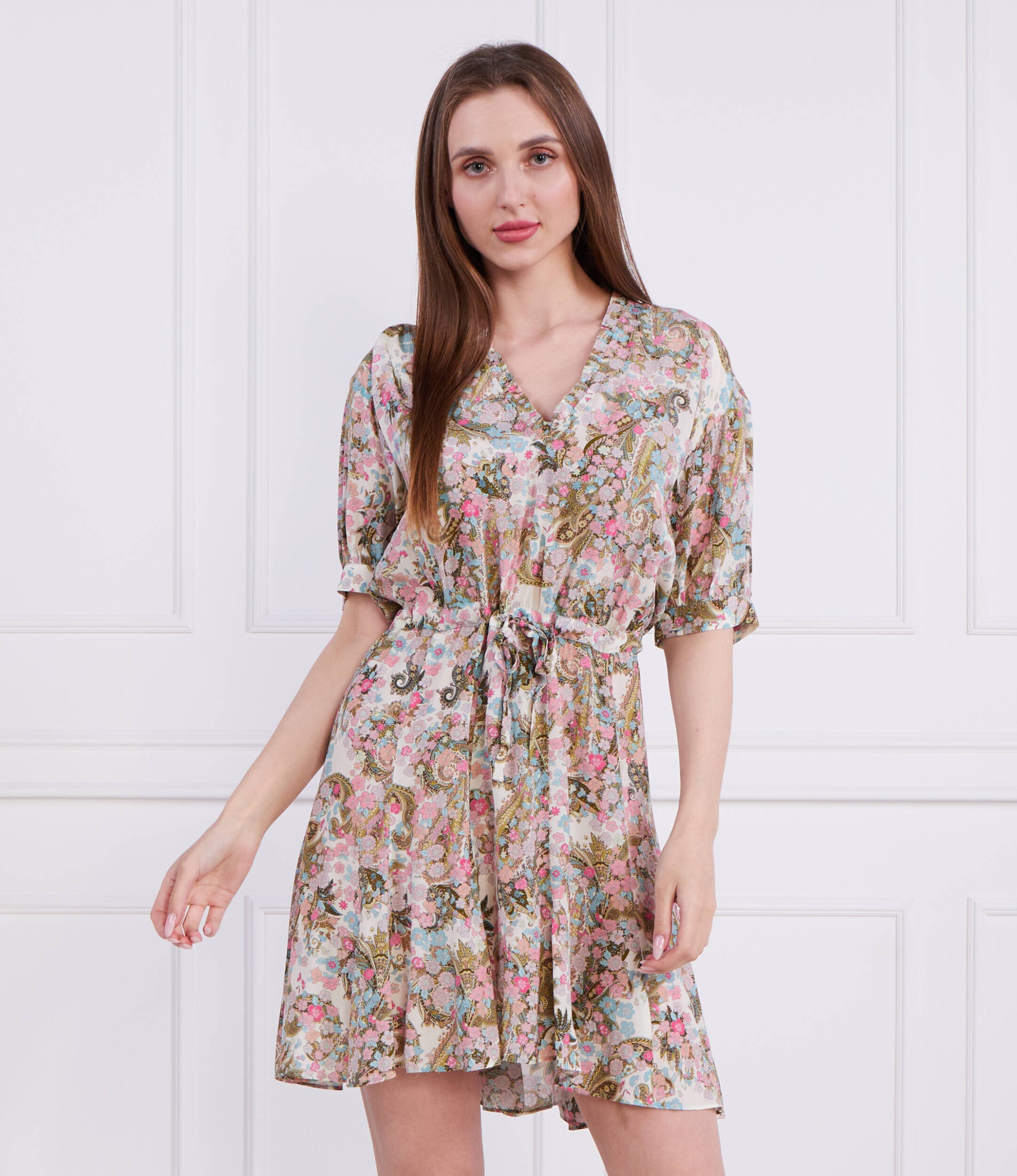 Zadig&Voltaire Rochie REMOVE SOFT YOKO FLOWER