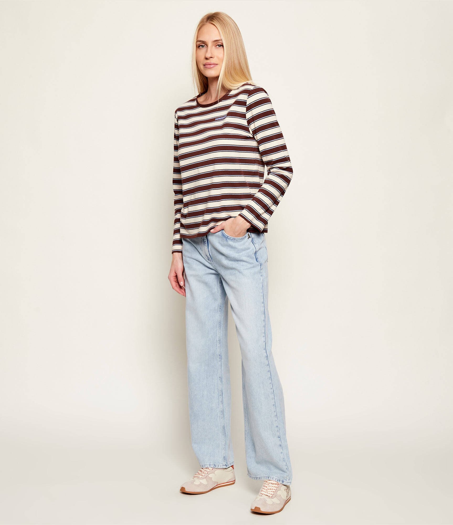 Zadig&Voltaire Sneakers DANCE | piele | piele întoarsă