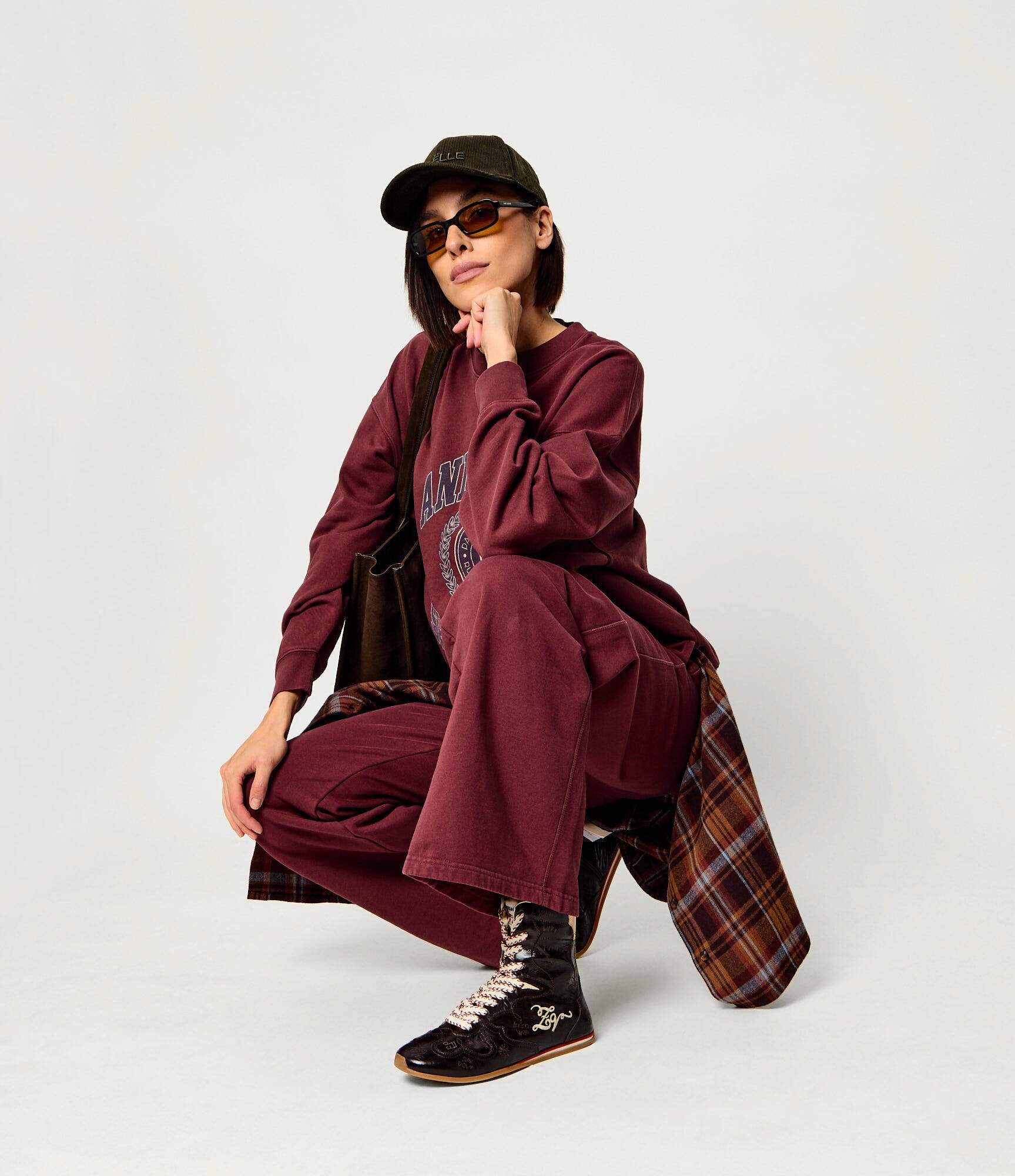 Zadig&Voltaire Teniși din piele Dance Vintage Laser